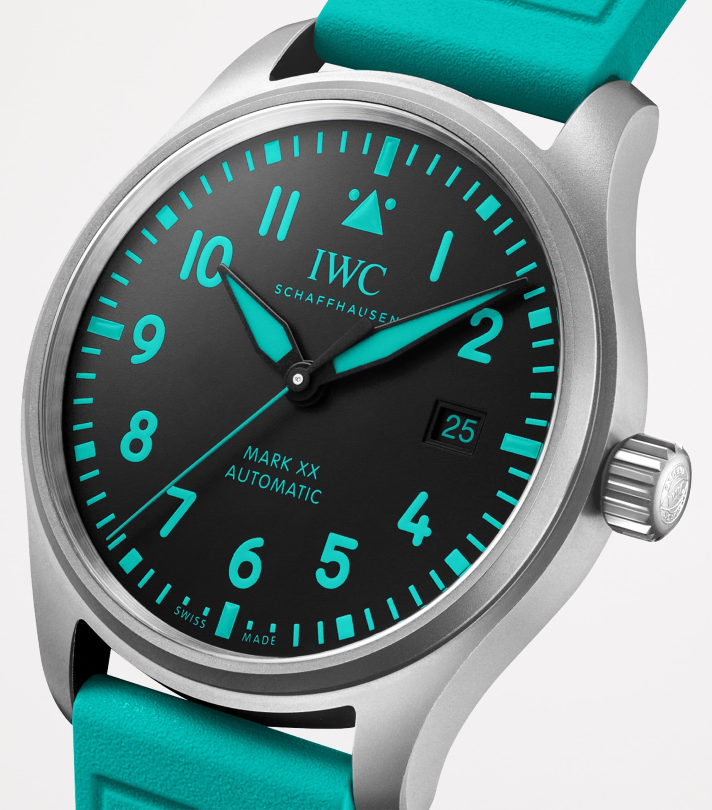 Titanium Mercedes-AMG Petronas Formula One Mark XX Pilot’s Watch 40mm BLACK Image 2