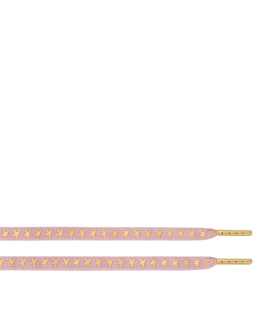 Star Print Laces PINK COMB Image 1