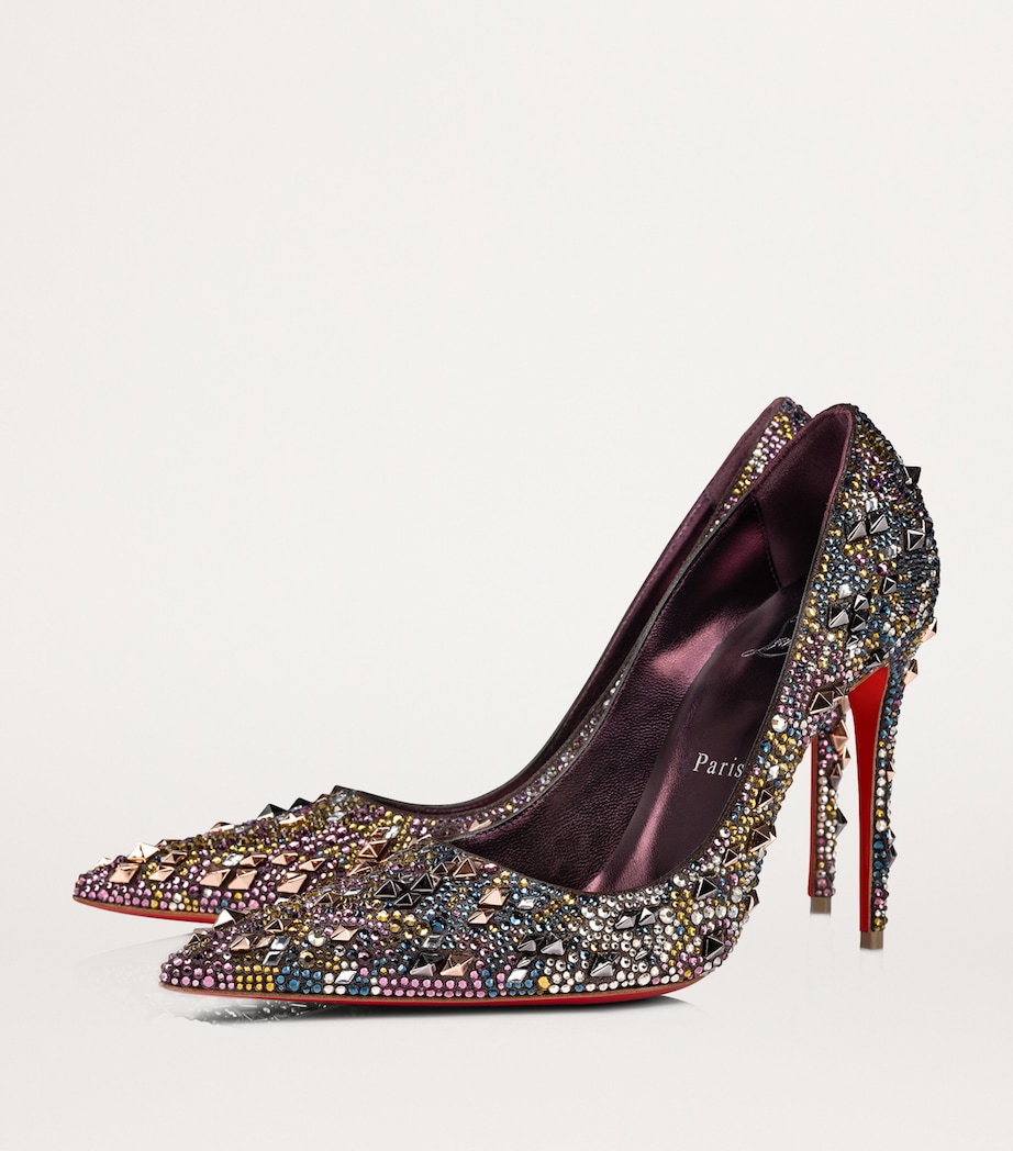 Kate Max Strass Eternity Suede Pumps 100 6868 Image 4