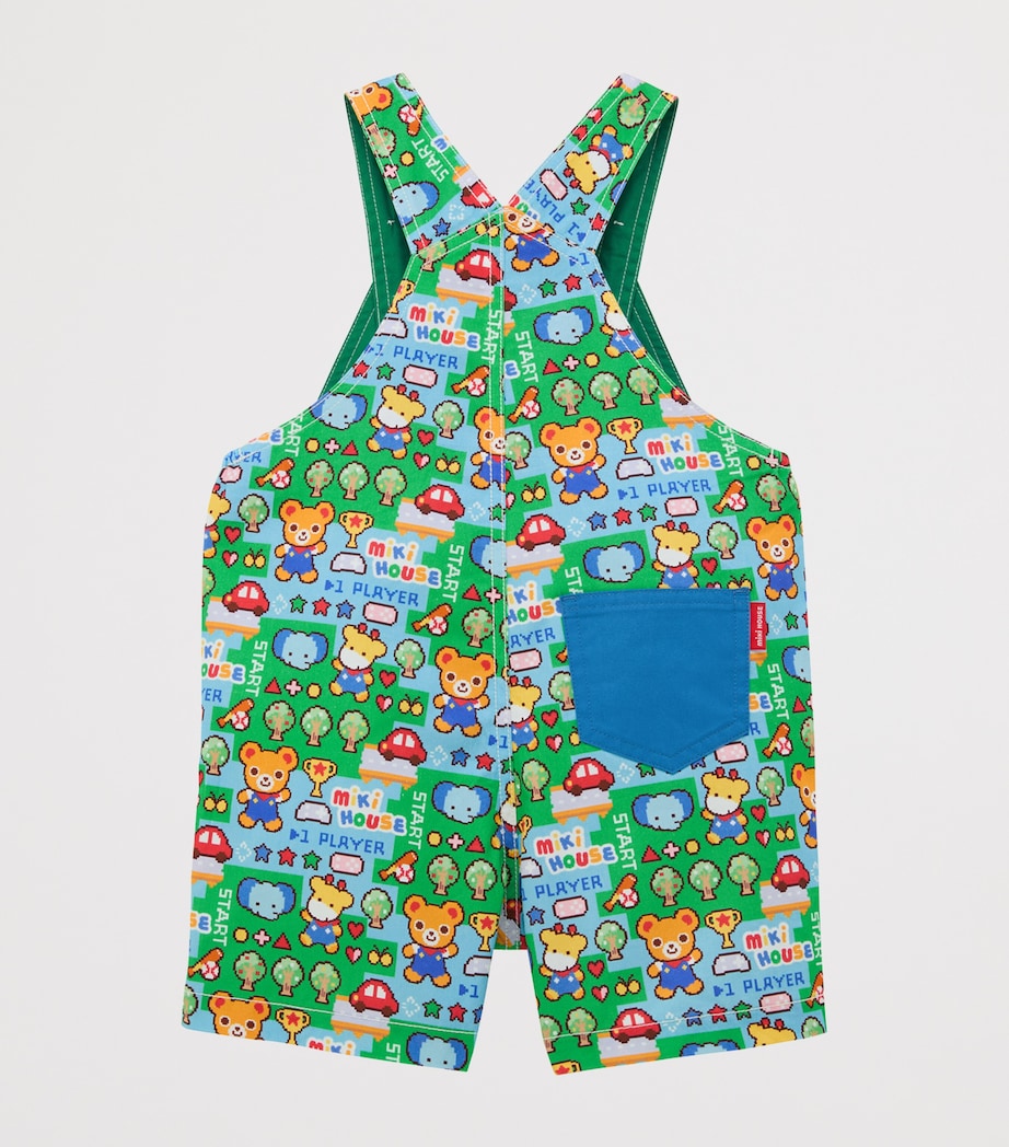 Miki House Pucchi the Bear Dungarees (6-12 Months) Image 2
