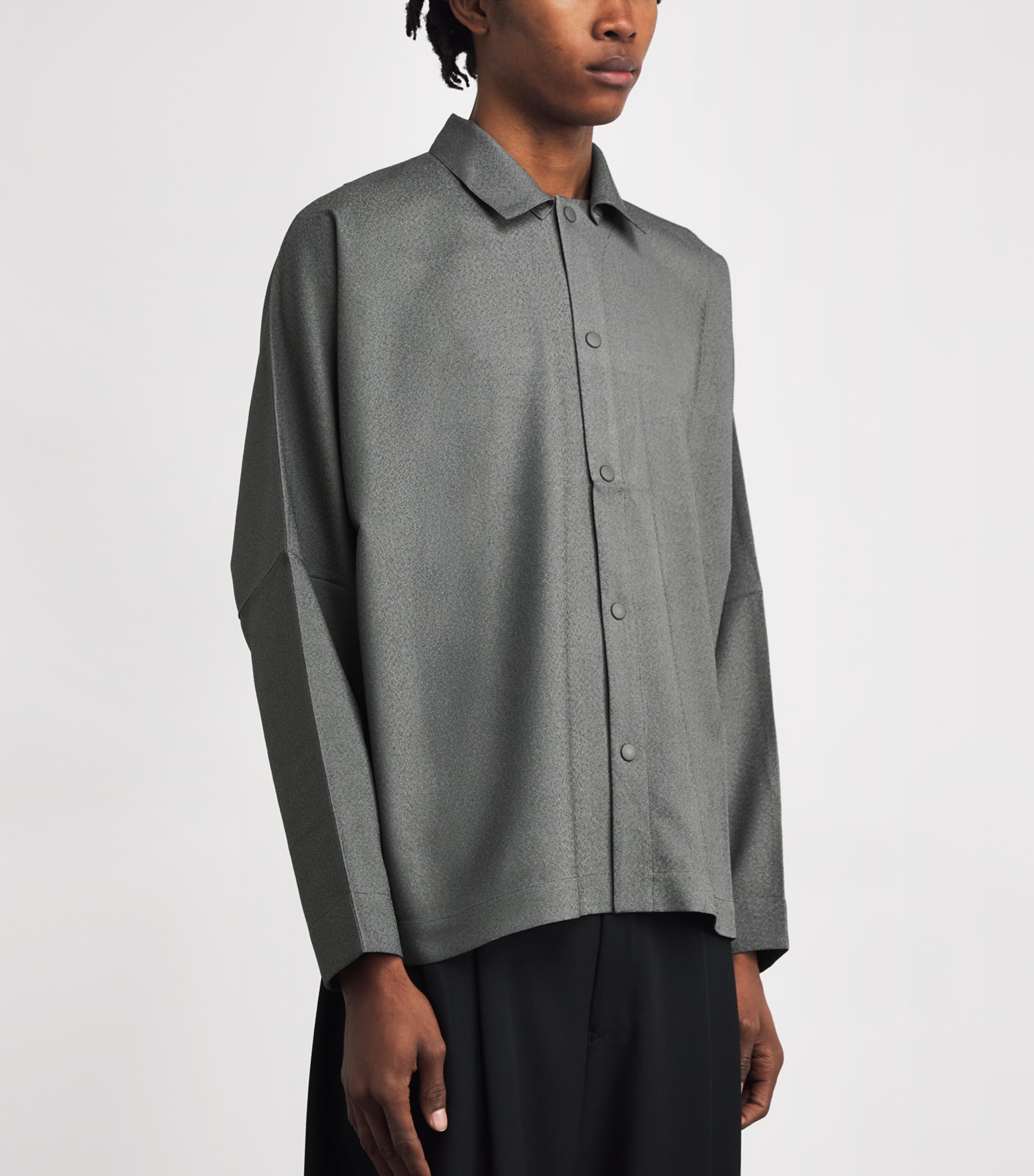 Compact Shirt 12-GRAY Image 3