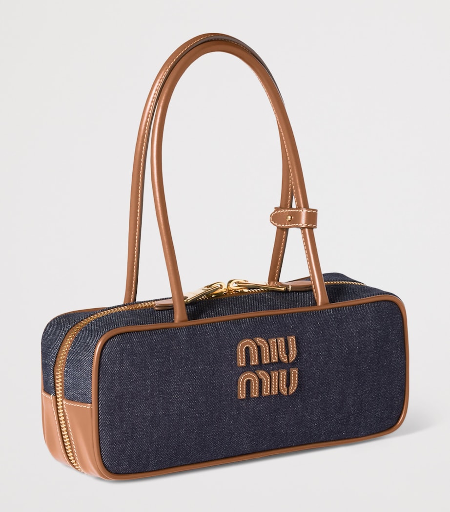 Denim Beau Top-Handle Bag F0S30 Image 3