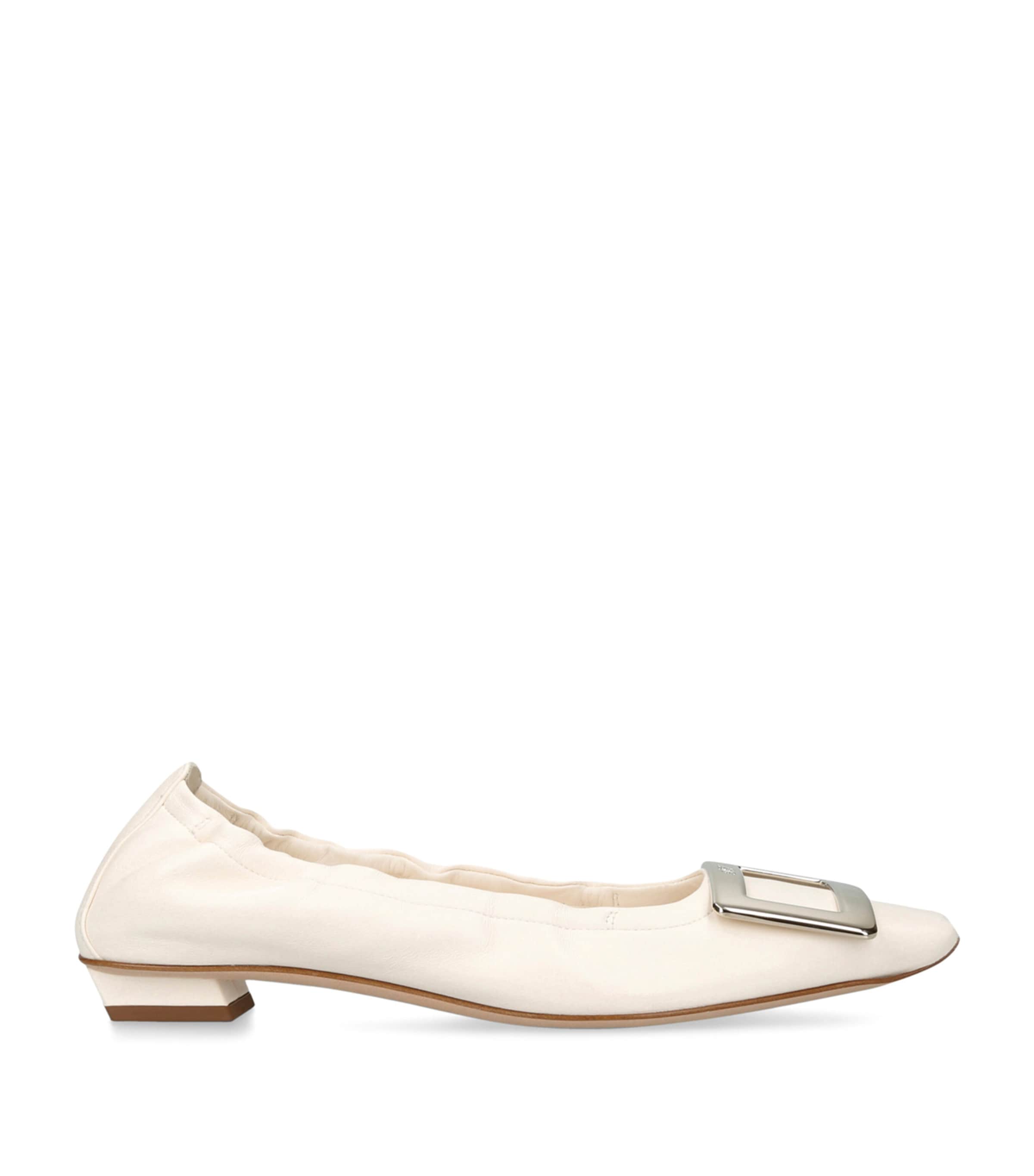 Roger Vivier White Patent Belle Vivier Pumps 25 Harrods HK