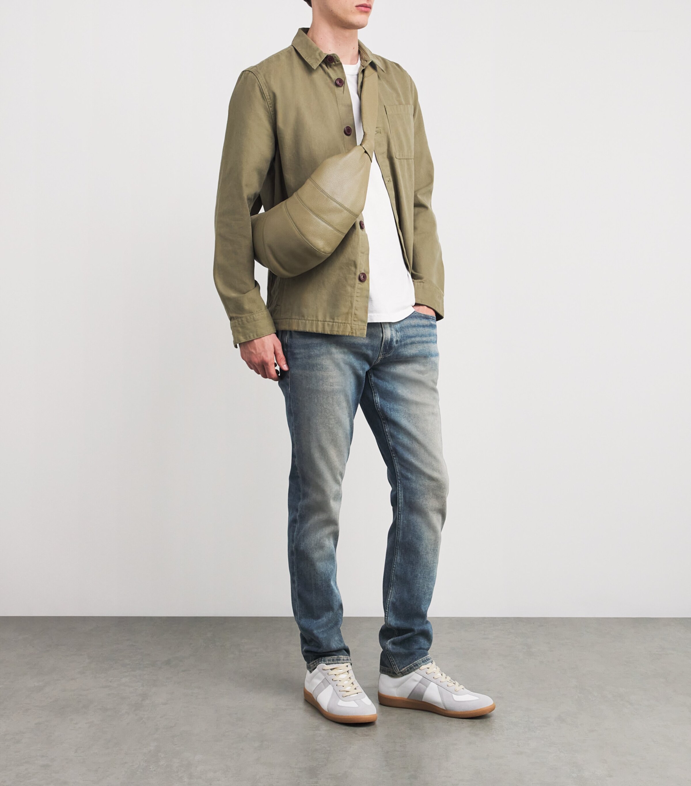 PAIGE Mens Federal Slim Jeans Kearnan Image 2