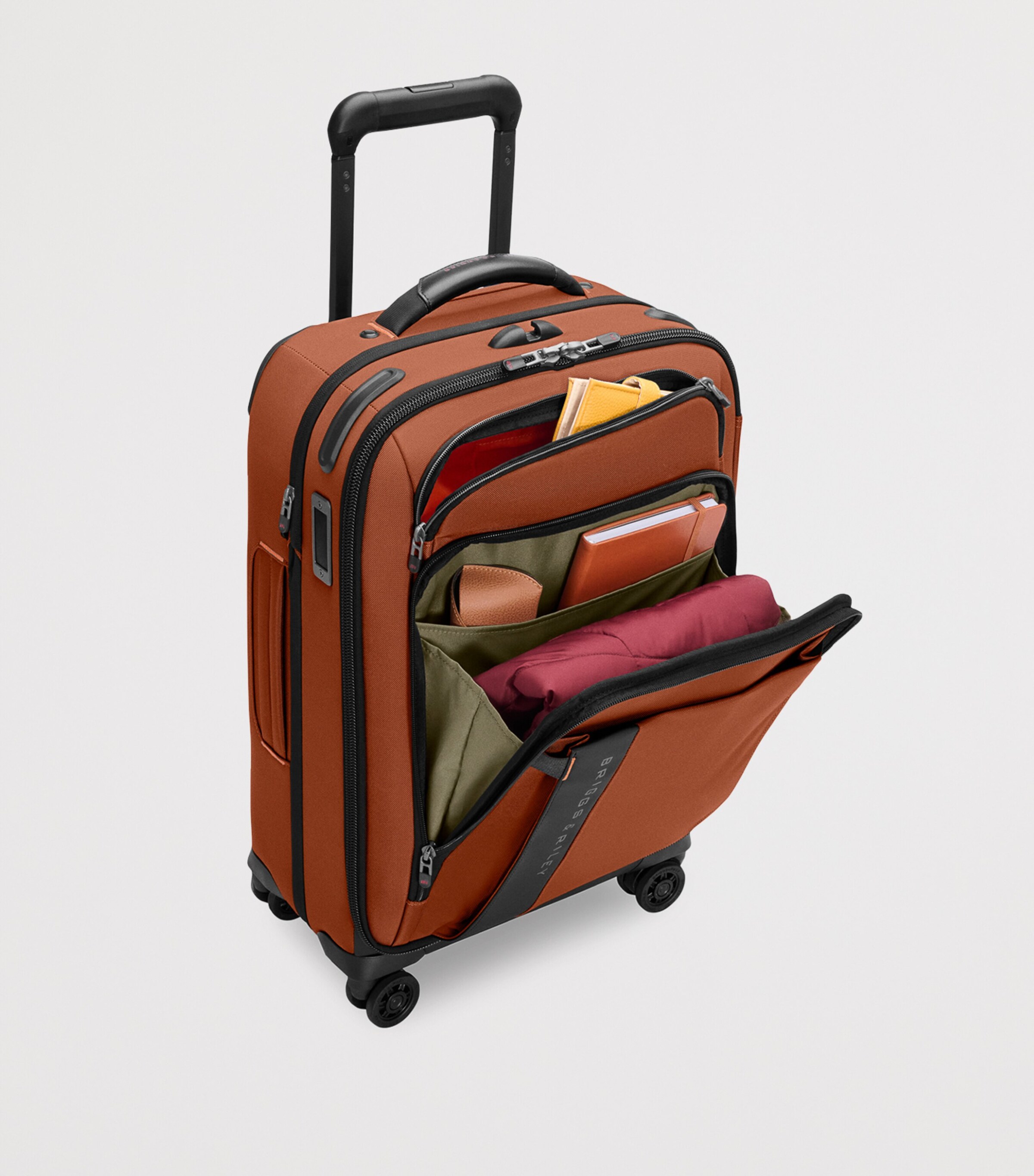 Briggs & Riley ZDX Essential Carry-On Spinner Suitcase (56cm) Canyon Image 7