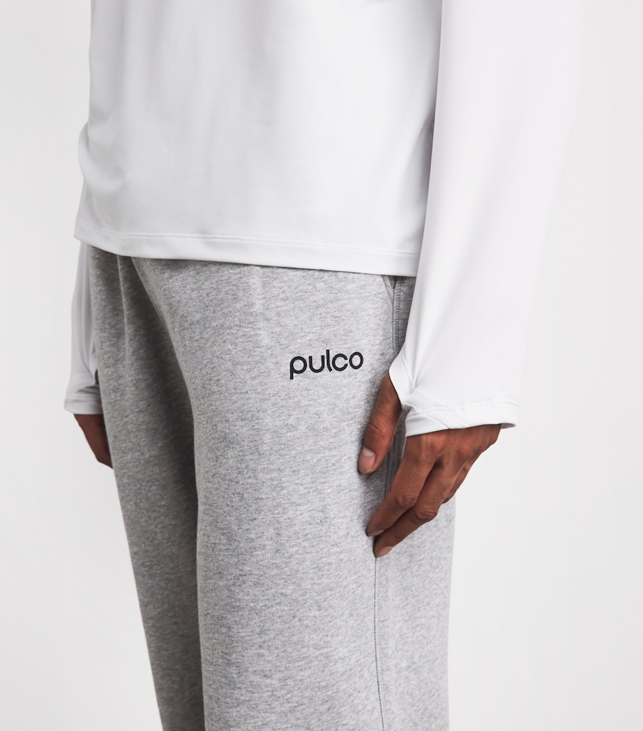 Pulco Studios Mens Relaxed Sweatpants Grey Marl Image 3