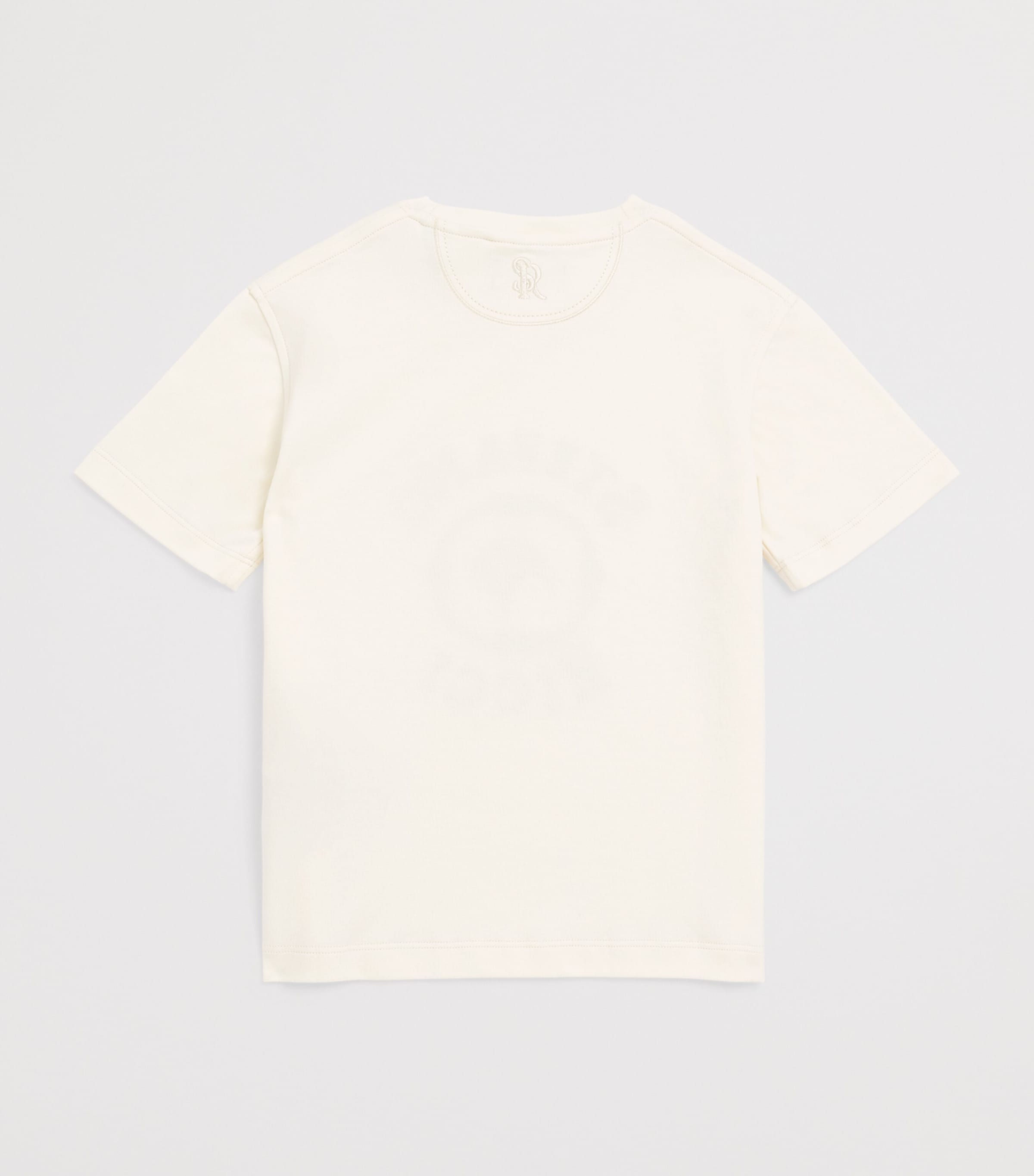 Stefano Ricci Kids Embroidered Logo T-Shirt (6-16 Years) White Image 2
