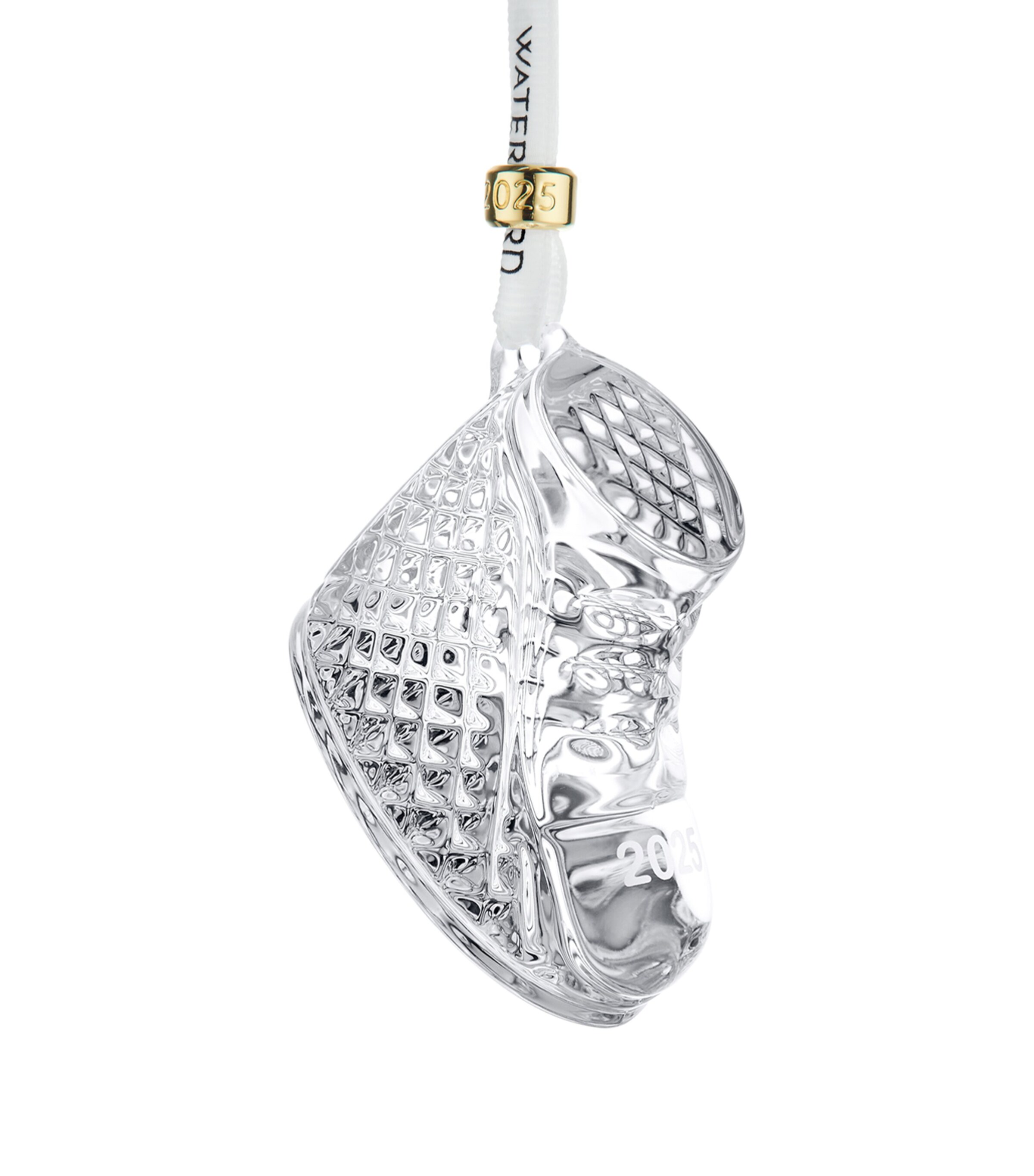 Crystal Baby's First Boot Tree Decoration 2025 CLEAR Image 5