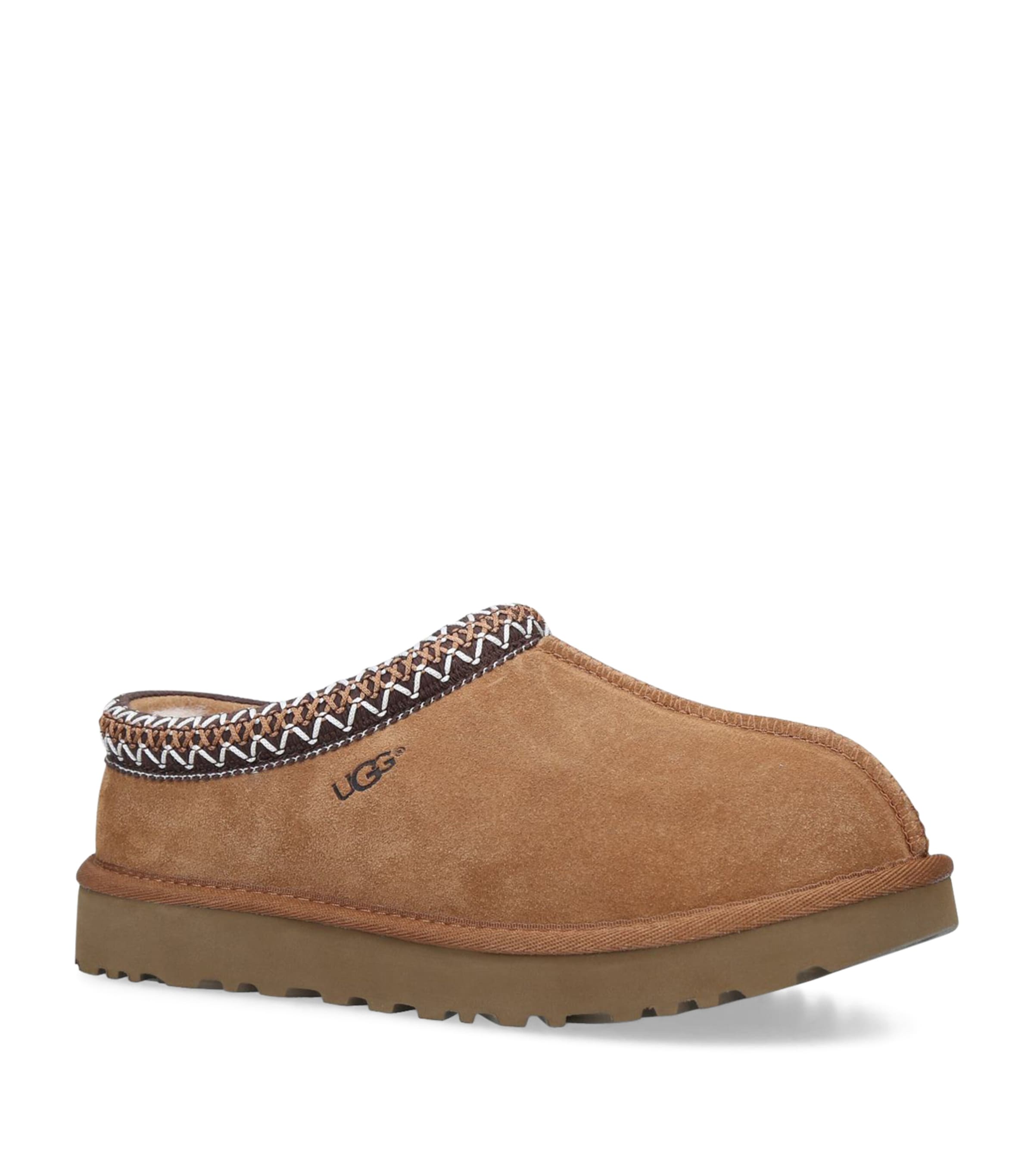 Suede Tasman Slippers BROWN Image 3