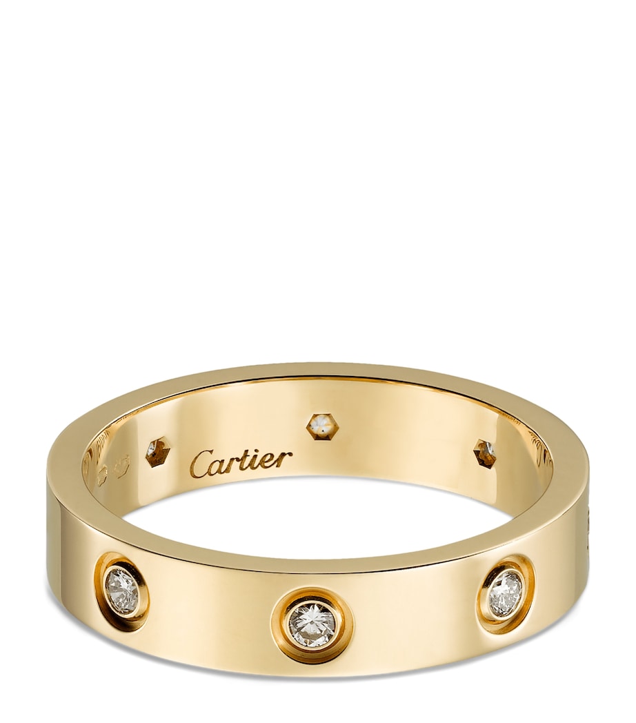 Cartier Yellow Gold and Diamond LOVE Ring Yellow Gold Image 2