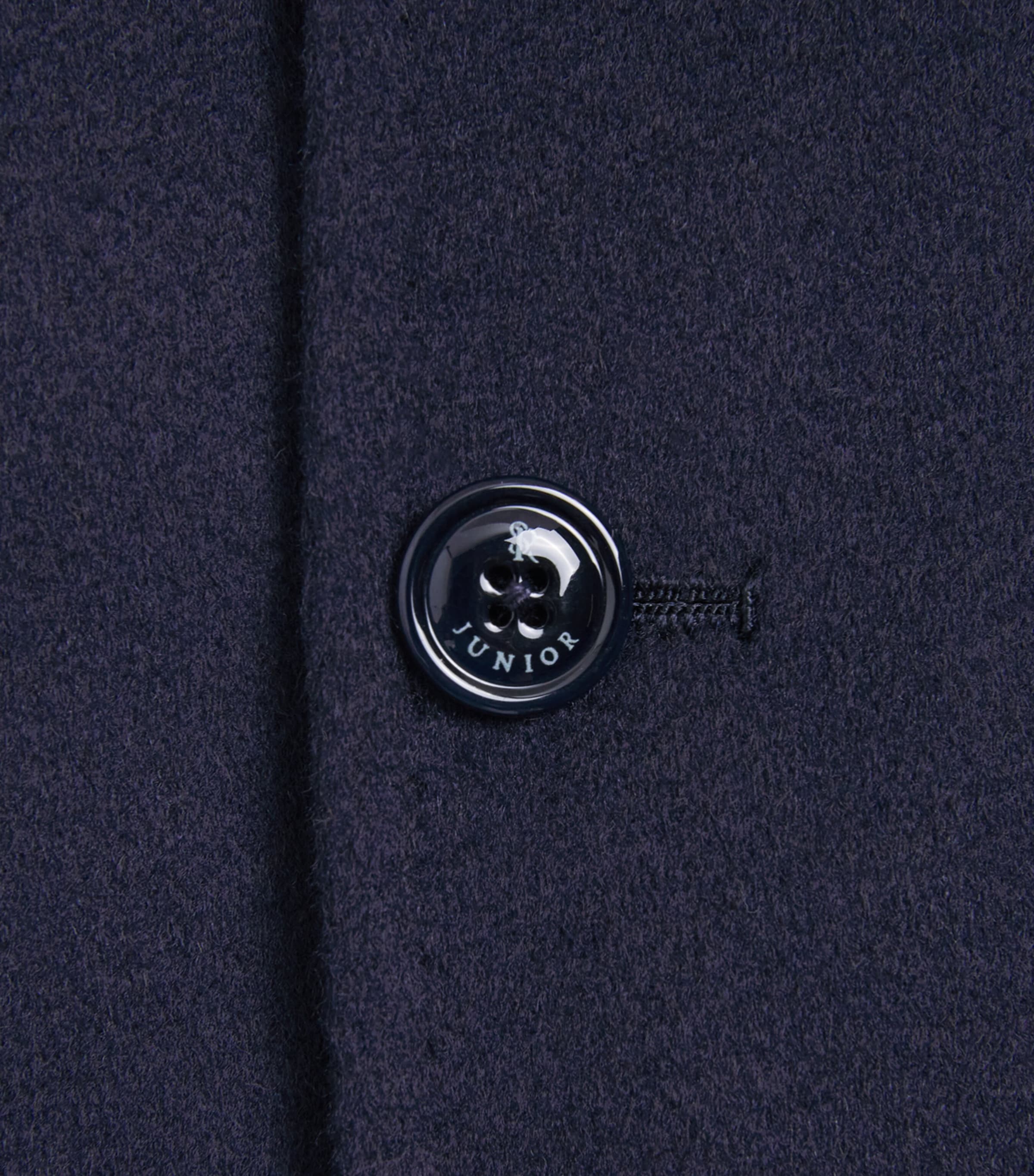 Stefano Ricci Kids Cashmere Overcoat (10-16 Years) Dark Bluec. Image 3