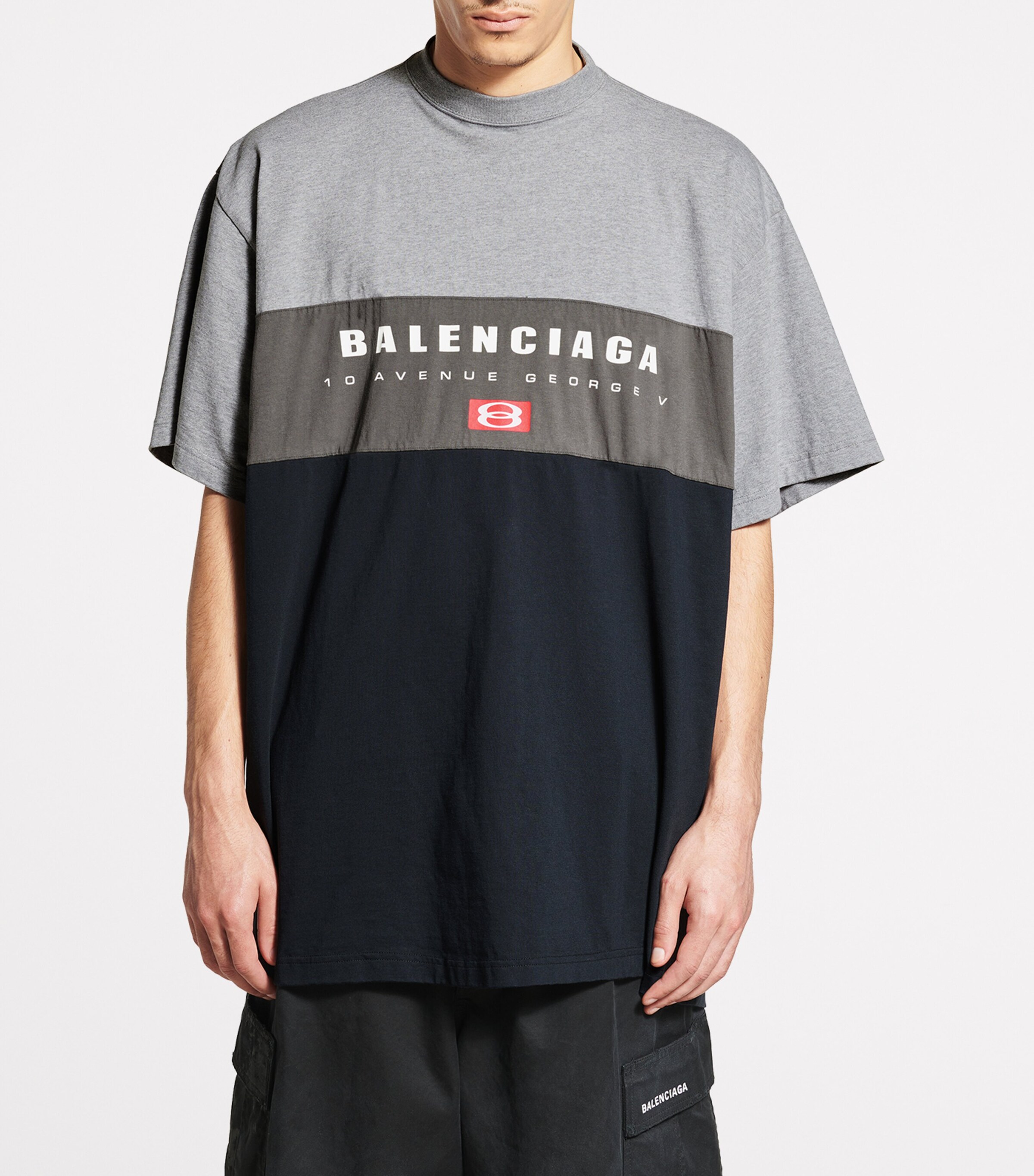 Cotton Oversized Logo T-Shirt 1300 Image 4