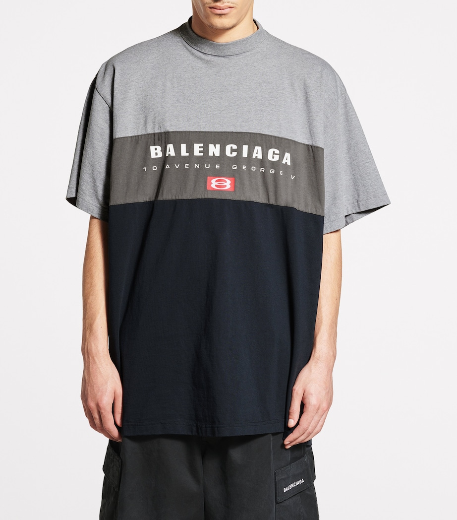 Cotton Oversized Logo T-Shirt 1300 Image 4