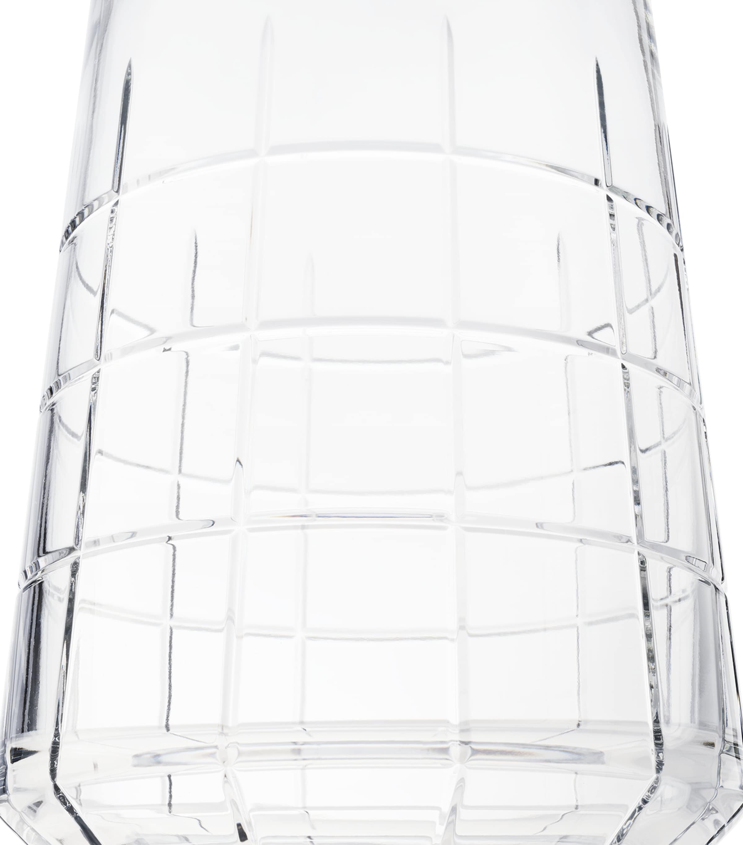 Christofle Medium Crystal Graphik Vase In Neutral