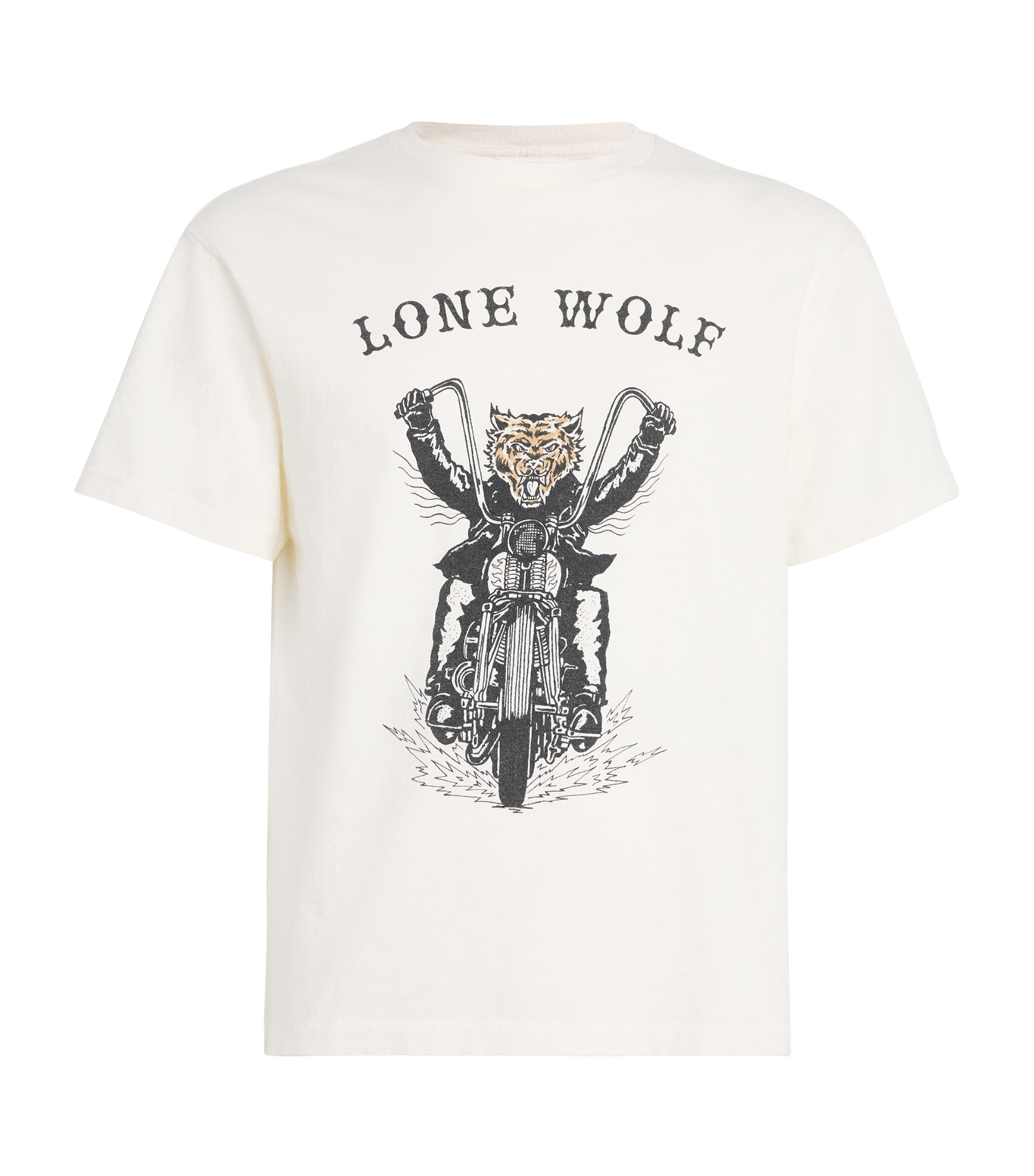 GALLERY DEPT. White Cotton Lone Wolf T-Shirt | Harrods VE