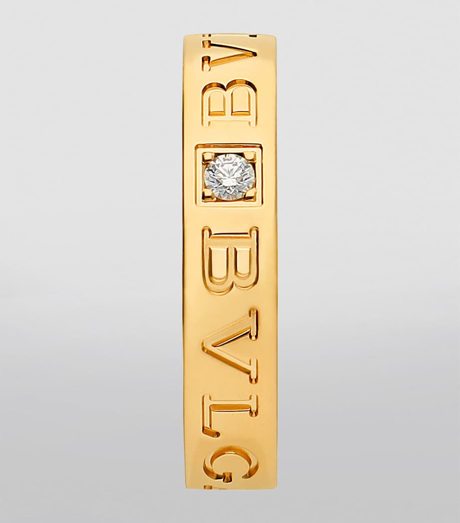 Yellow Gold and Diamond B.zero1 Ring YELLOW GOLD Image 2