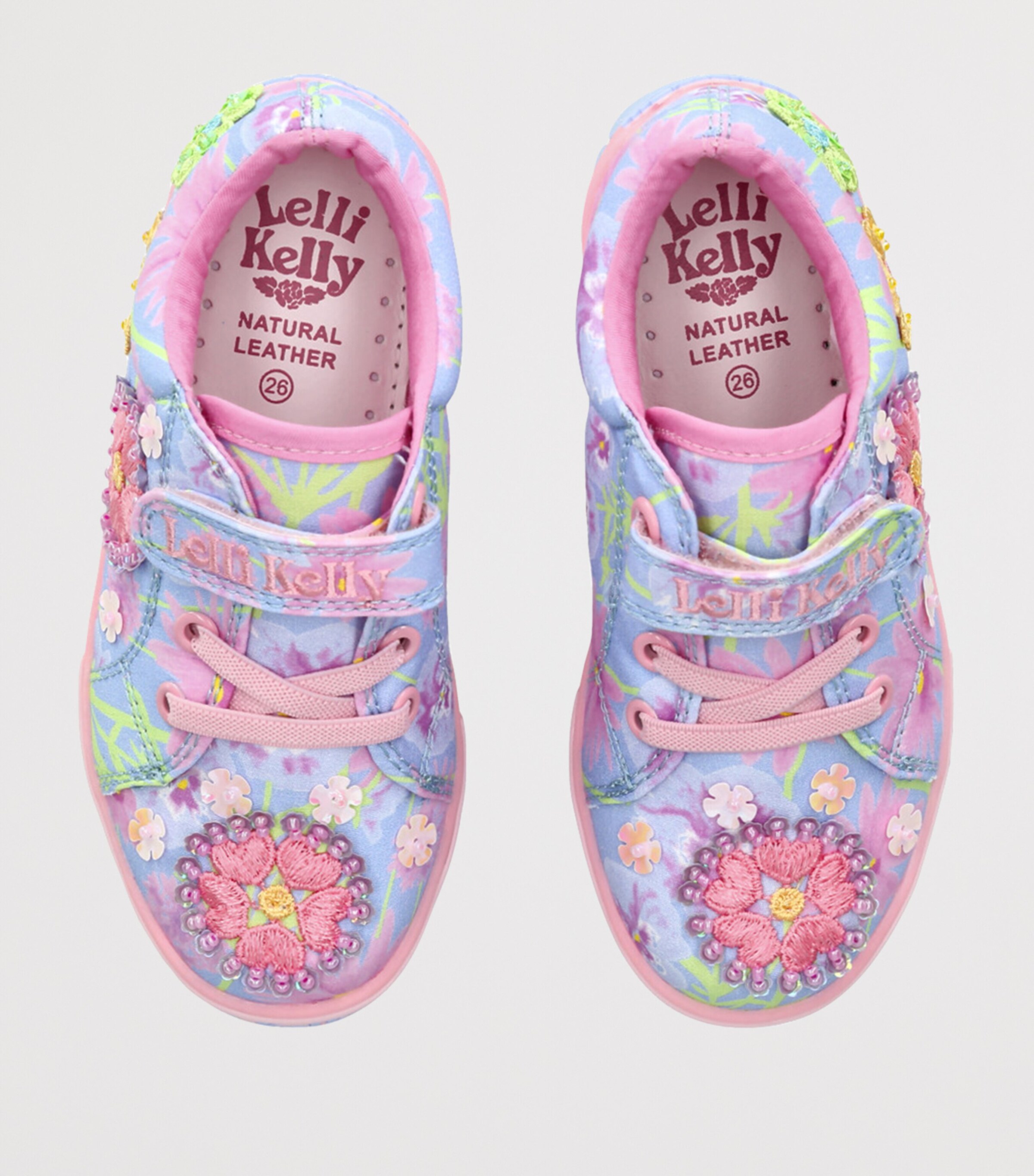 Lelli Kelly Embellished Eloise Sneakers Lilac Image 4