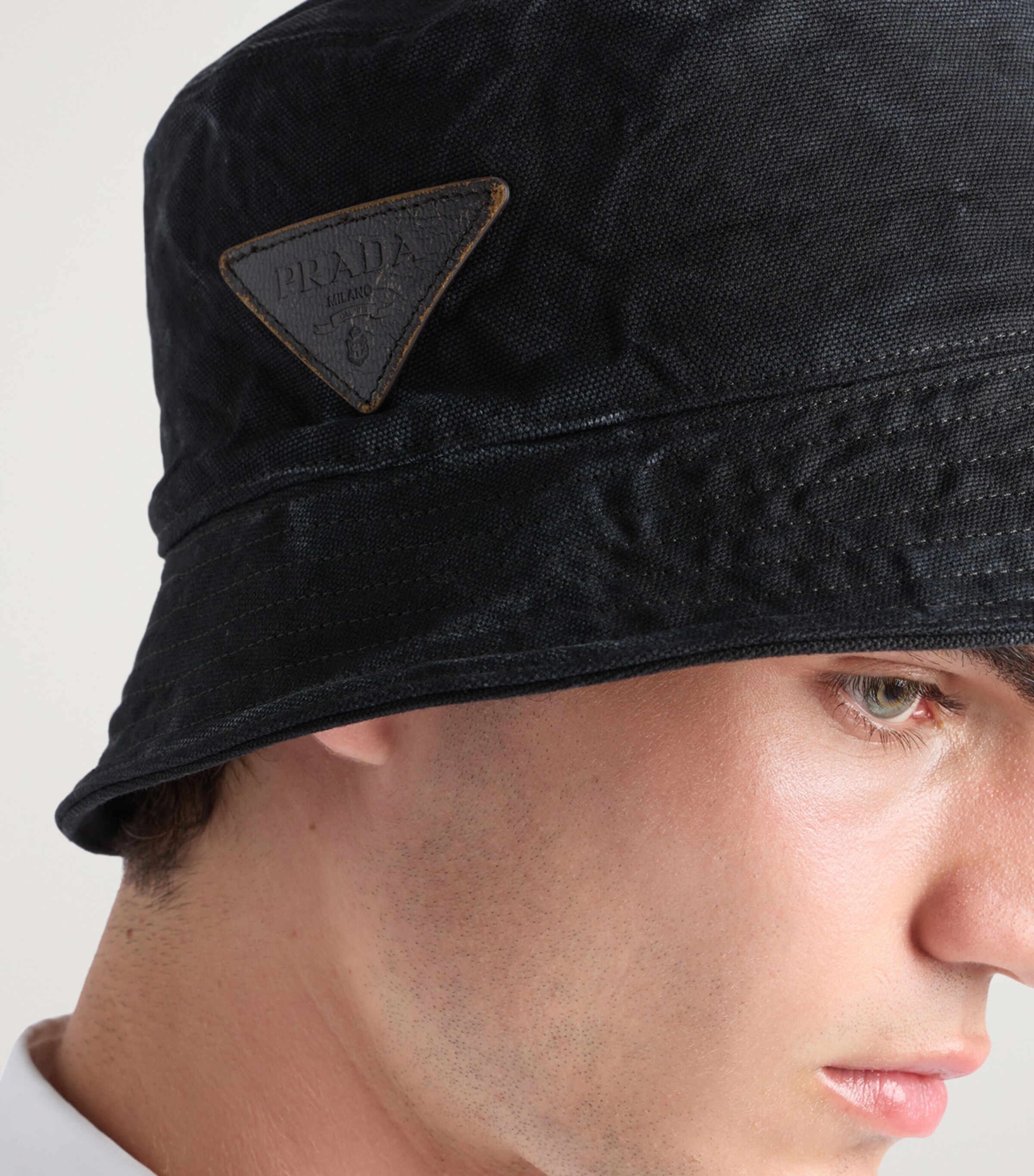 Cotton Triangle Bucket Hat F0002 Image 2