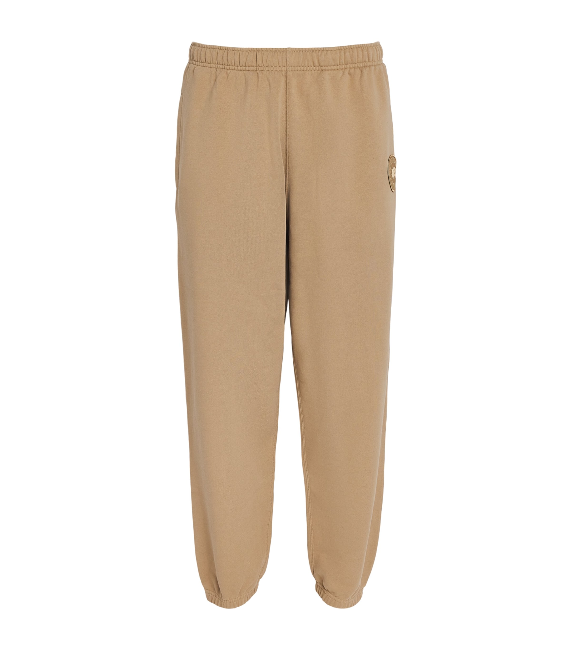 Canada Goose Mens Organic Cotton Tonal Rove Sweatpants Ecru Beige Image 1
