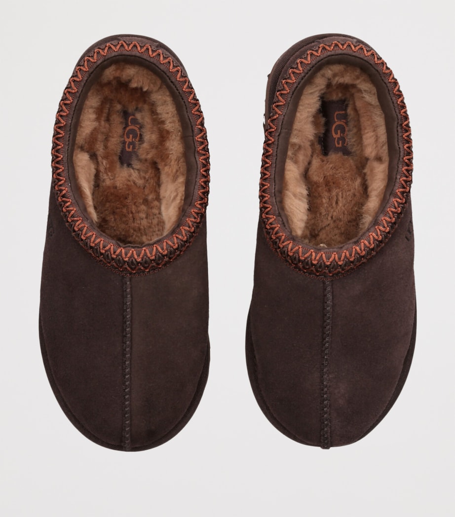 Suede Tasman II Slippers DARK BROWN Image 4