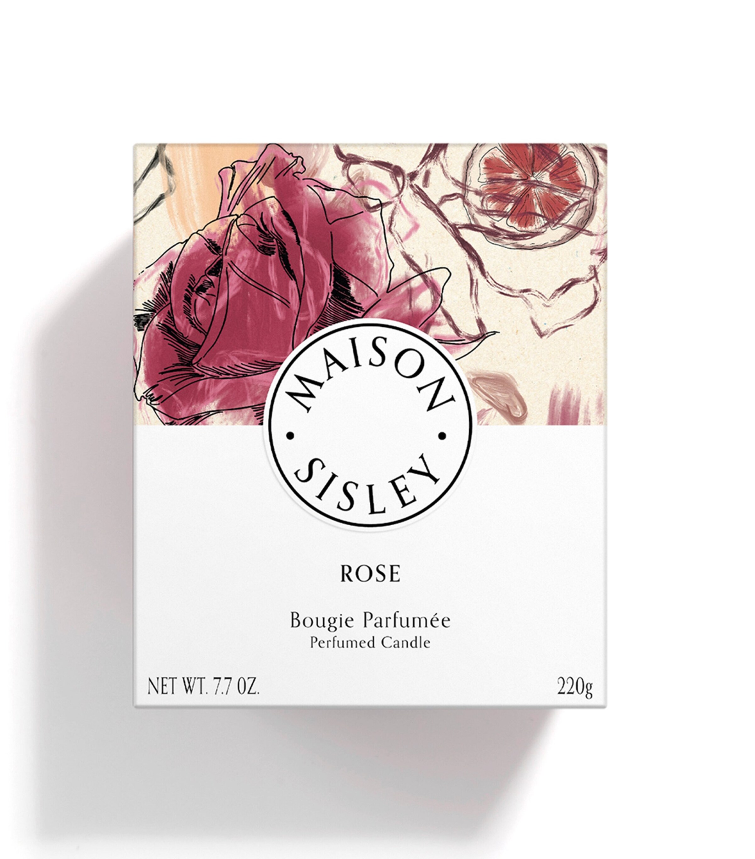 Sisley Rose Scented Candle (220g) Image 5