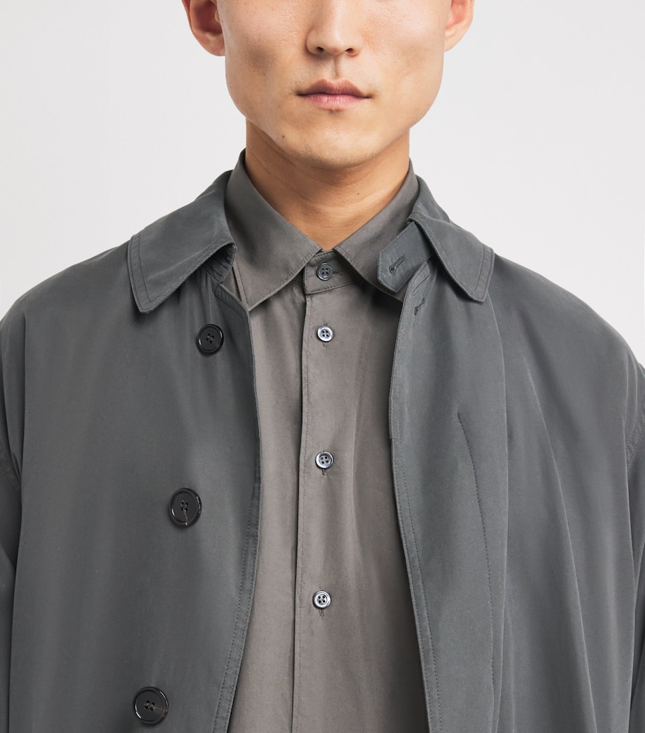 Cotton Oxford Shirt TORTORA 238 Image 5