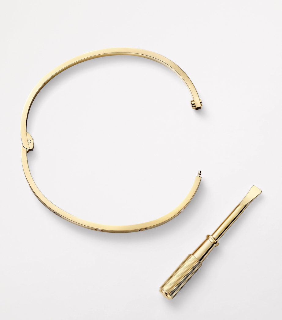 LOVE Small Yellow Gold 6-Diamond Bracelet YELLOW GOLD Image 2