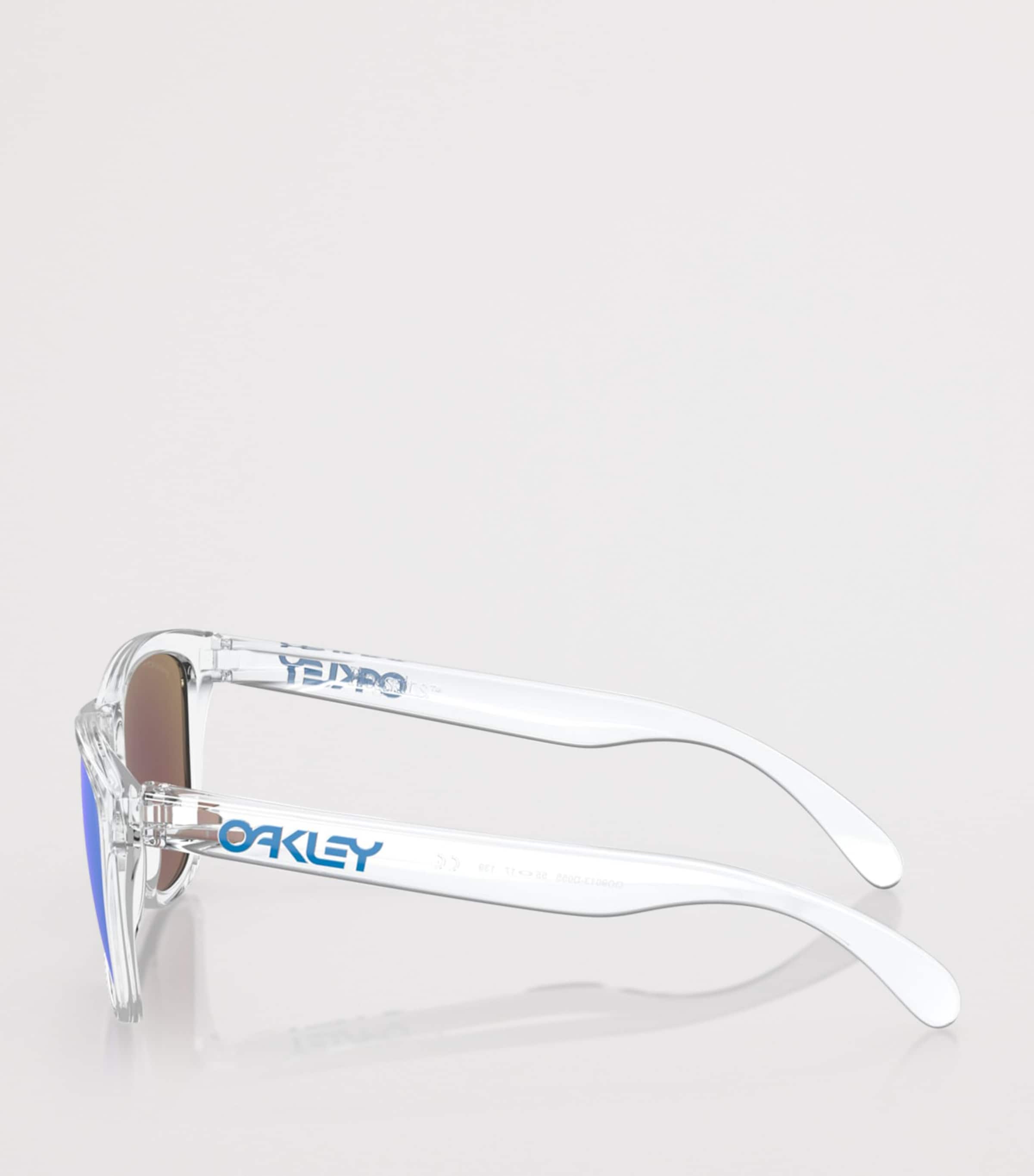 Oakley Frogskins Oo Gafas De Sol Unisex Negro Cuadrada Gris 55mm — foto 3