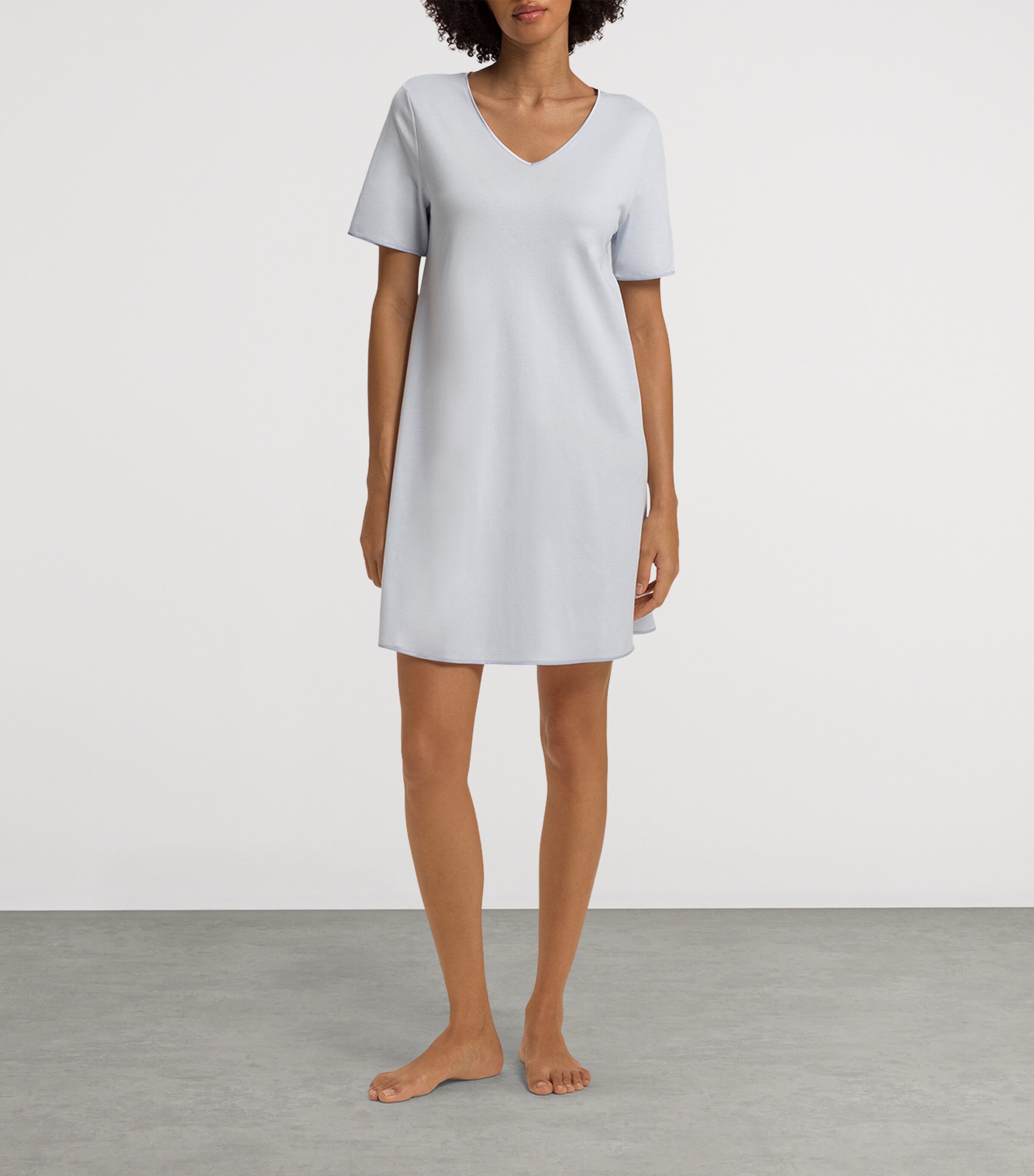 Hanro Cotton Short-Sleeve Nightdress | Women Clothing | Nightwear | Nightdresses | Designers | Hanro Hanro Cotton Short-Sleeve Nightdress | Women Clothing | Nightwear | Nightdresses | Designers | Hanro