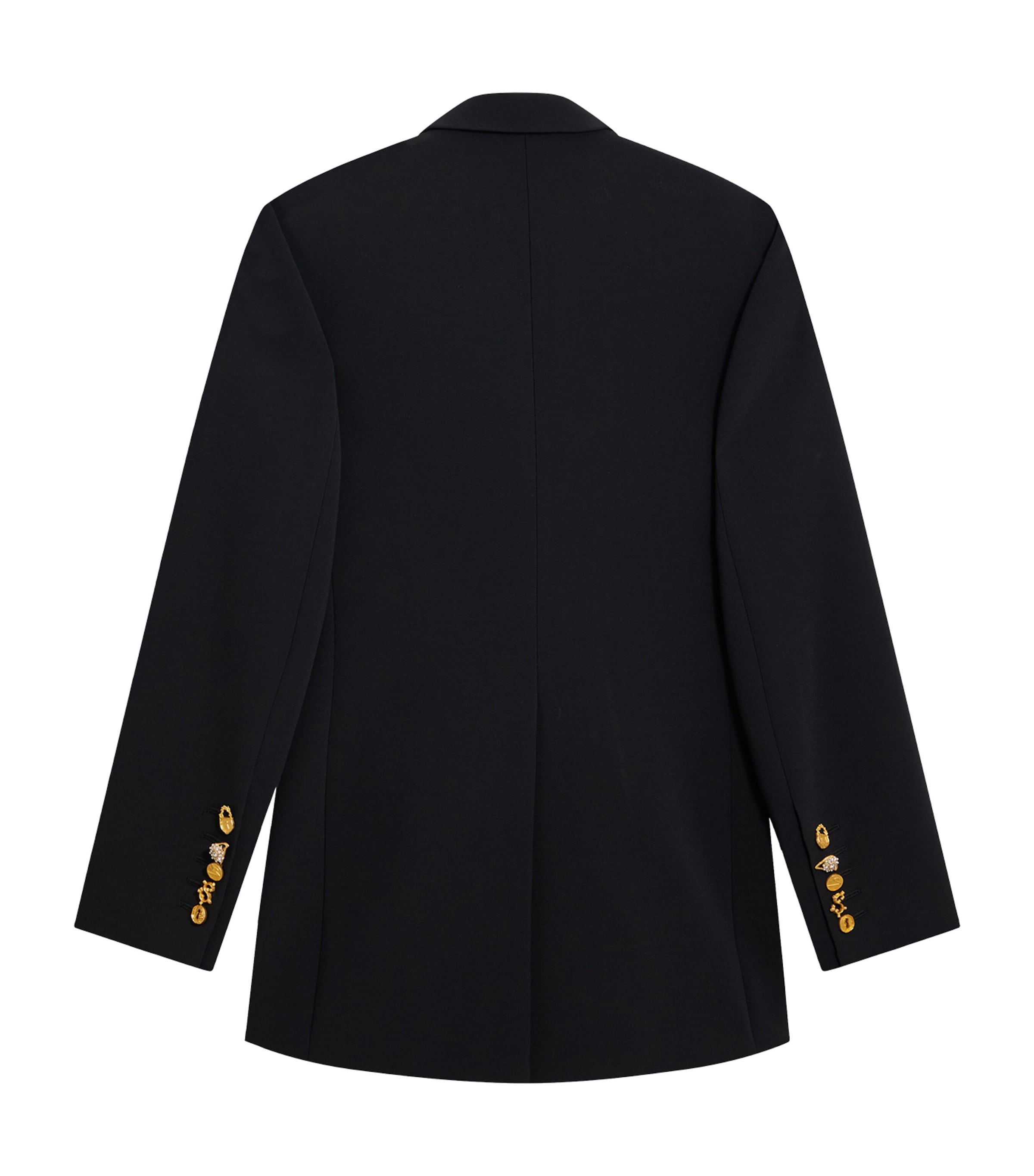 Schiaparelli Womens Padlock Blazer Black Image 2