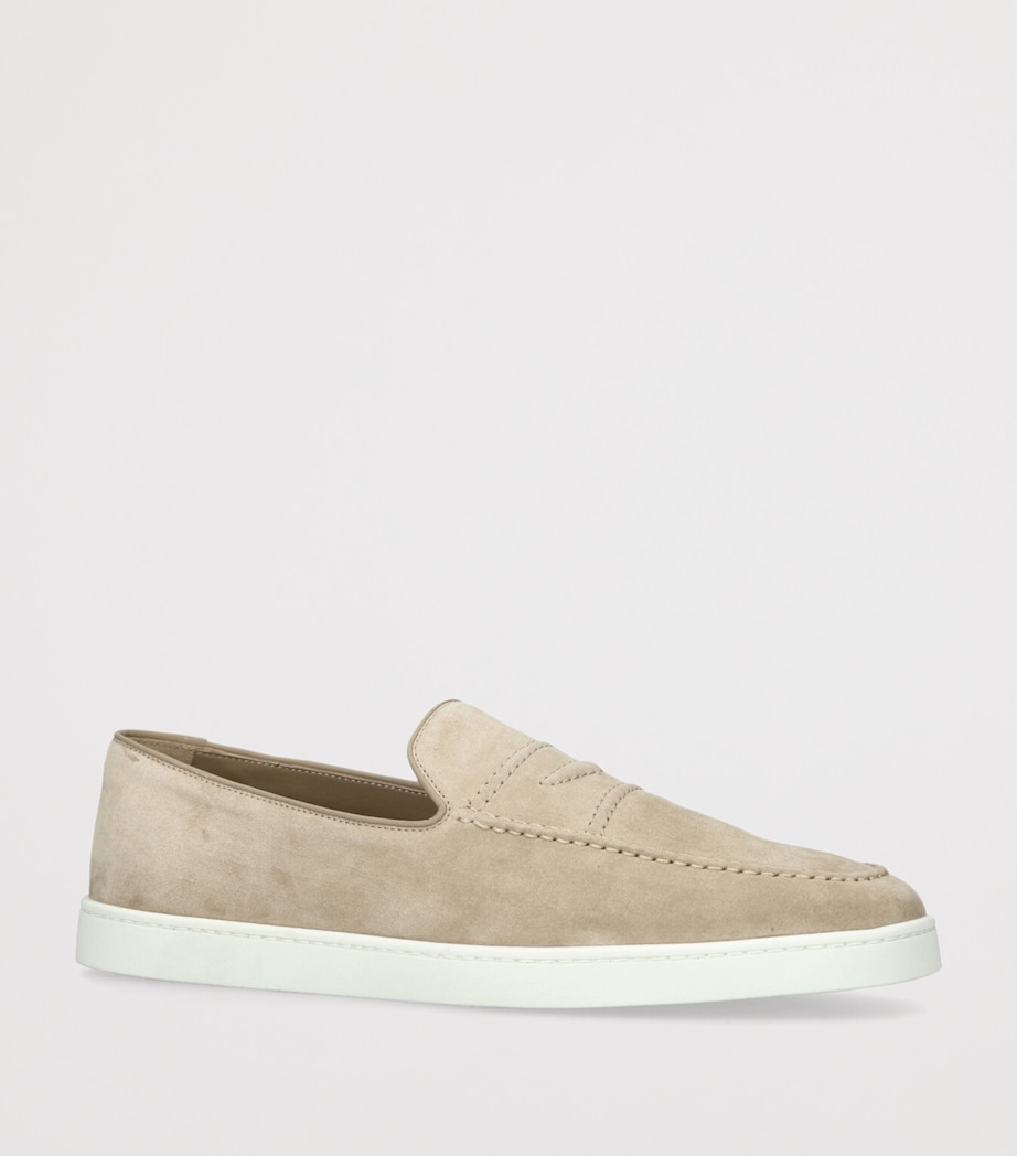 Church's Suede Peebles Slip-On Sneakers Beige Image 2