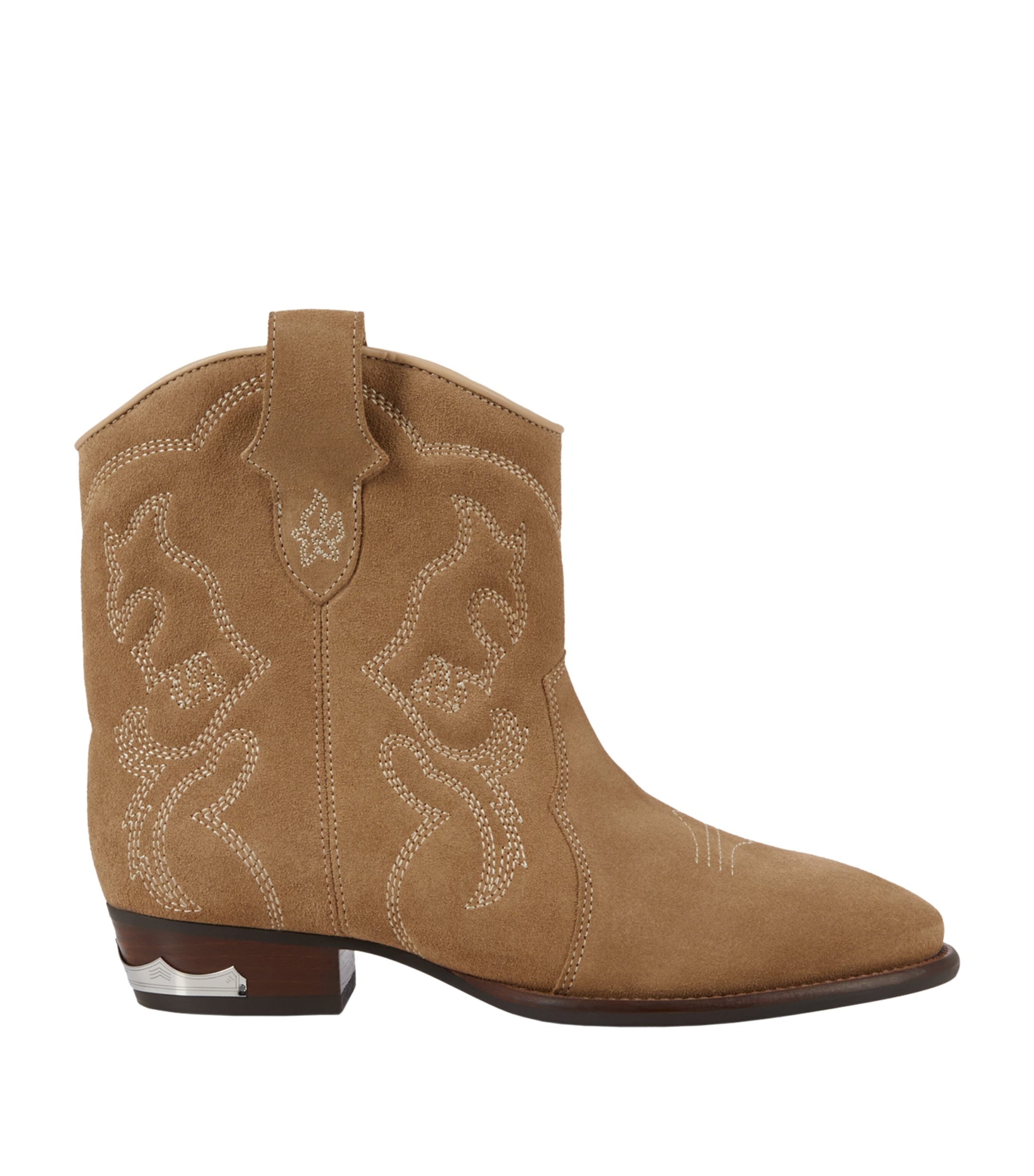 THE KOOPLES SUEDE WESTERN BOOTS 25 