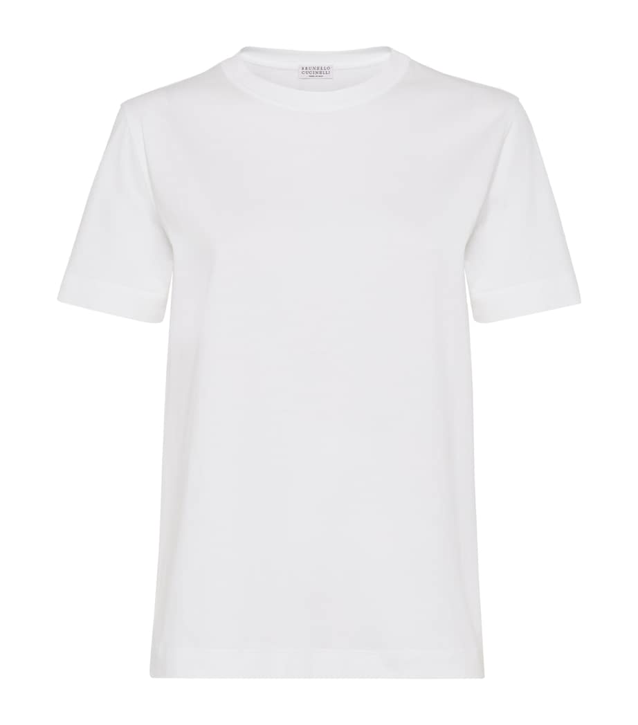 Cotton Monili-Detail T-Shirt C6159 Image 1