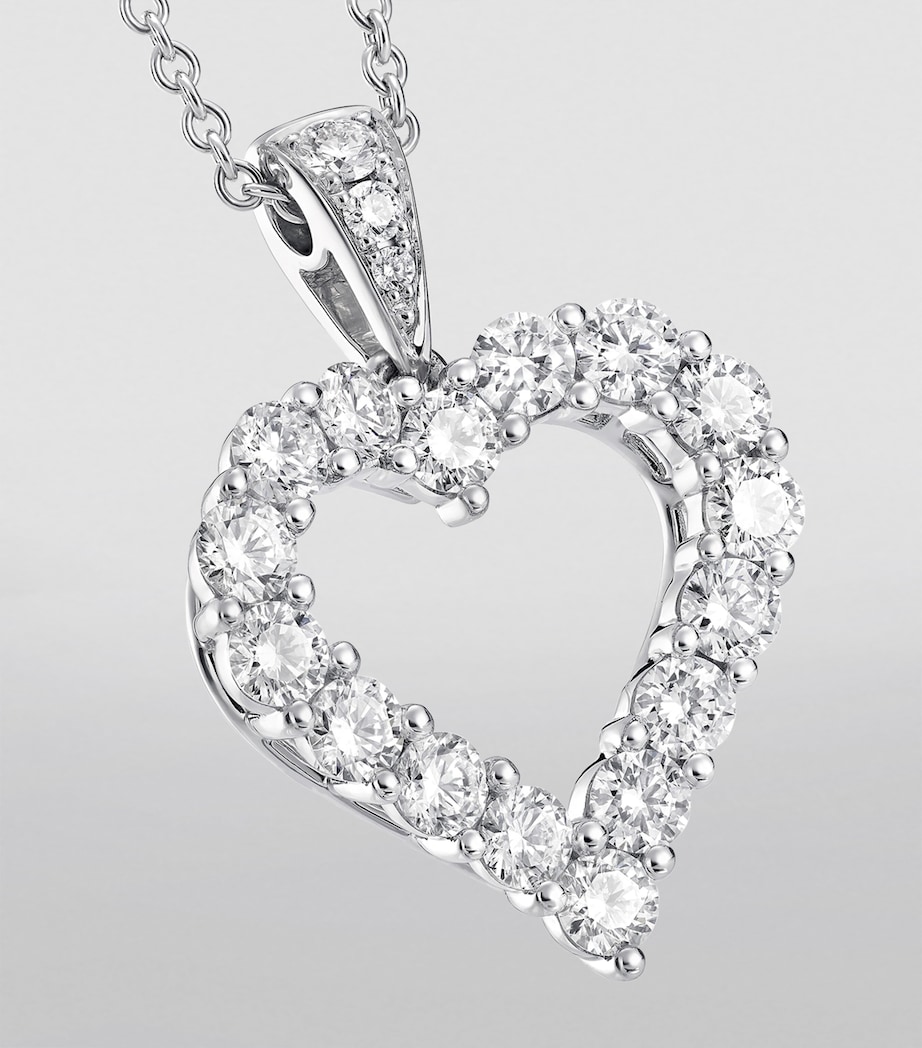 White Gold and Diamond Classic Graff Necklace WHITE GOLD Image 3
