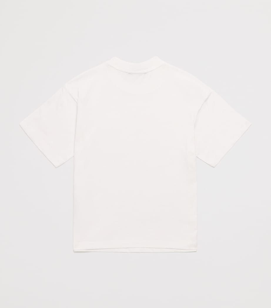 Cotton Logo T-Shirt (4-16 Years) OFF WHITE Image 2