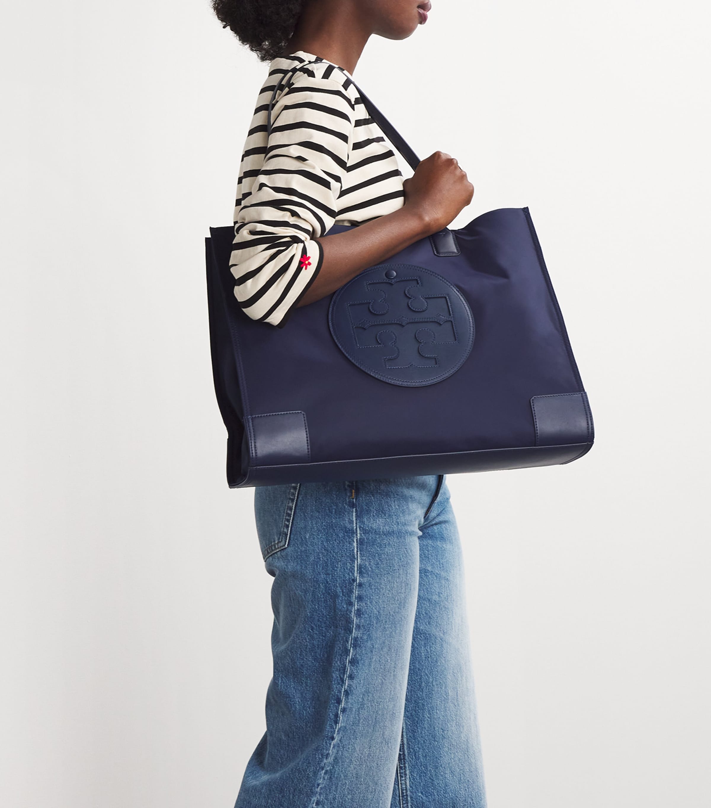 Ella Tote Bag TORY NAVY Image 5
