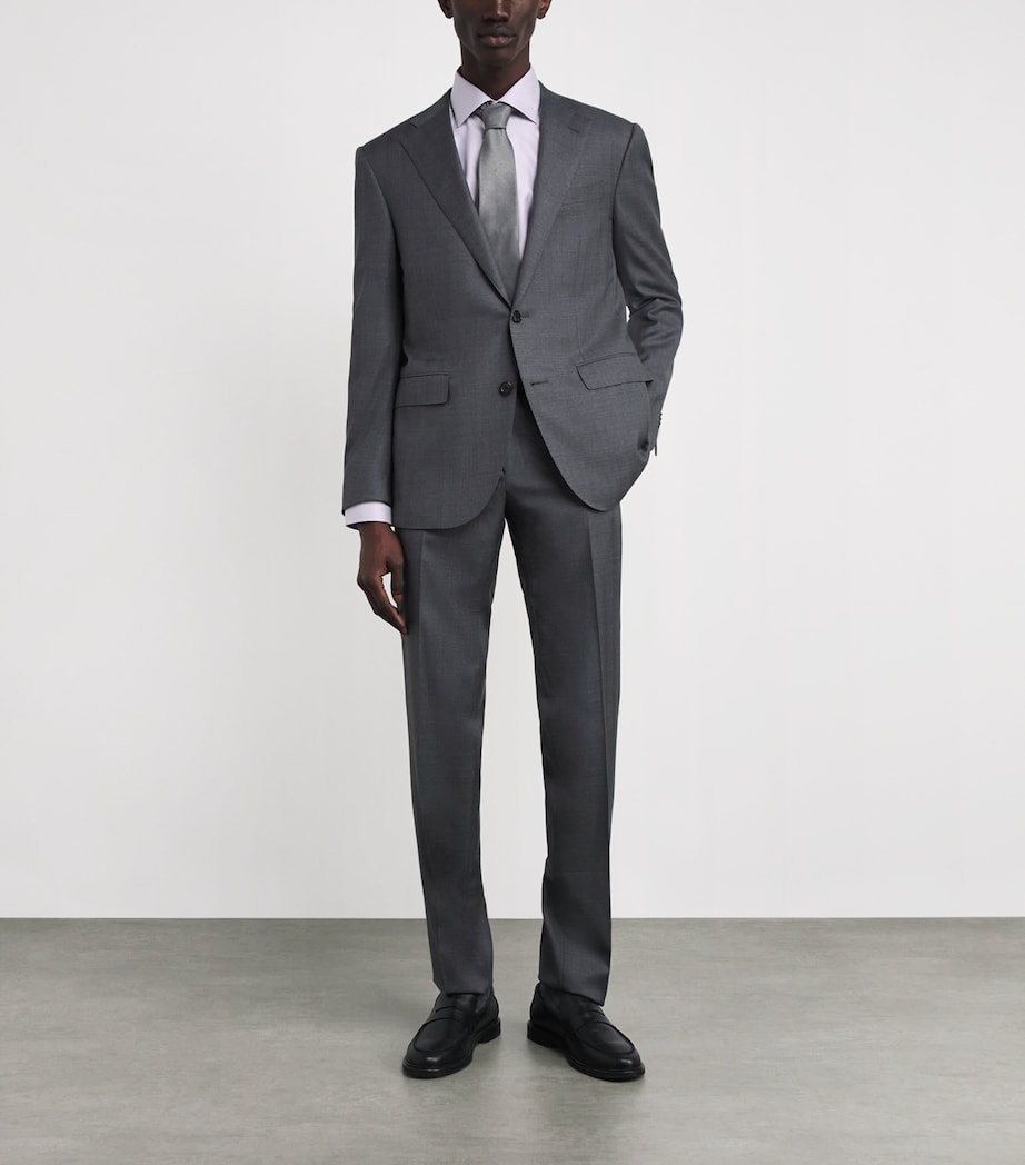 Organic Cotton King Twill Shirt LIGHT PURPLE Image 2