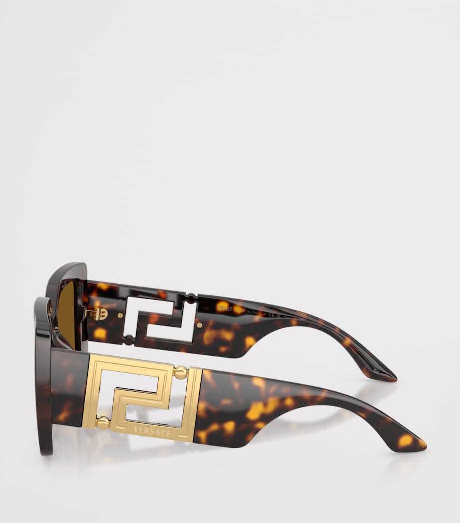 Versace Injected VE4505U Square Sunglasses Brown Image 3
