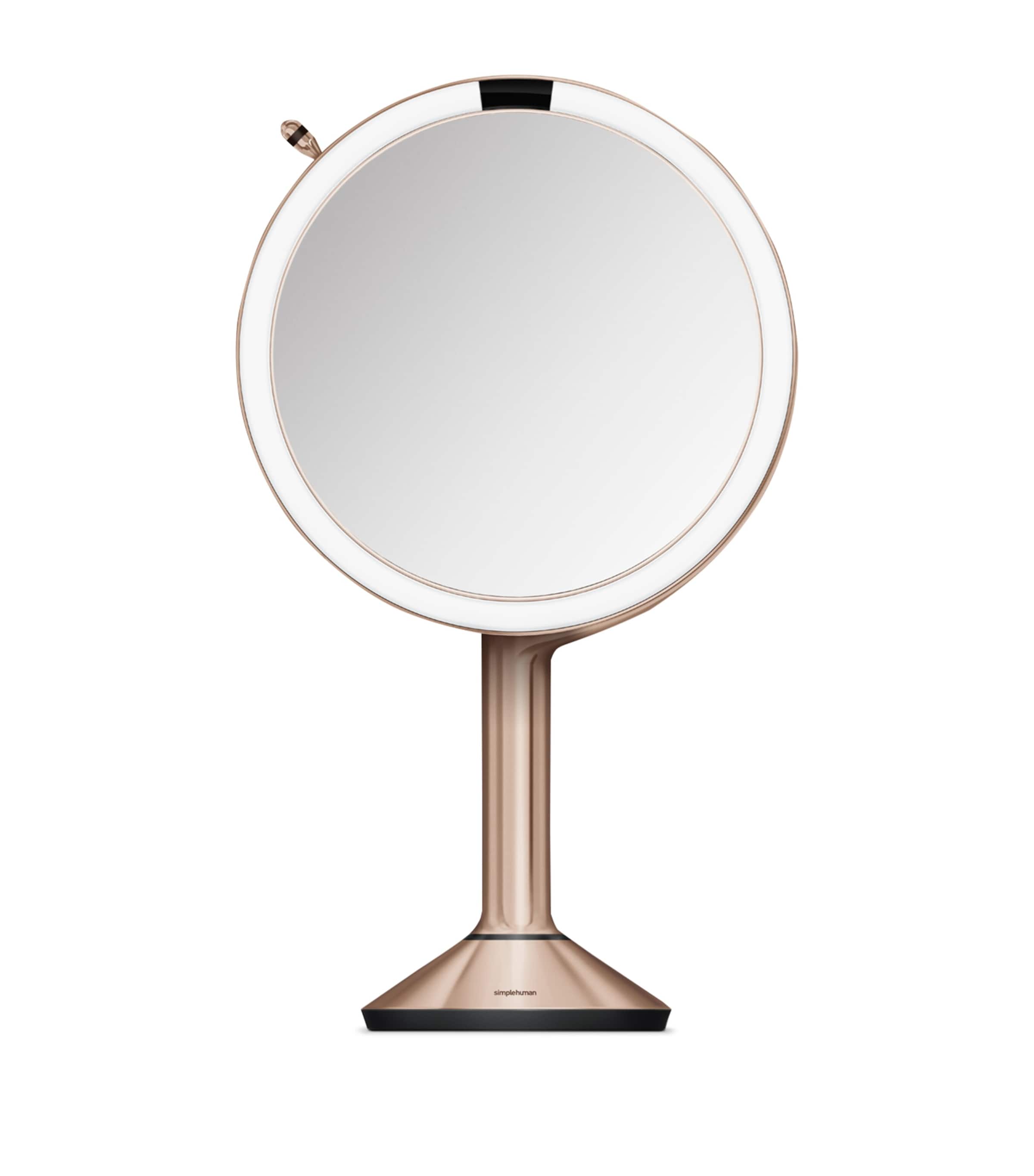 Simplehuman Stainless Steel Trio Touch Control Mirror Rose Gold Image 3