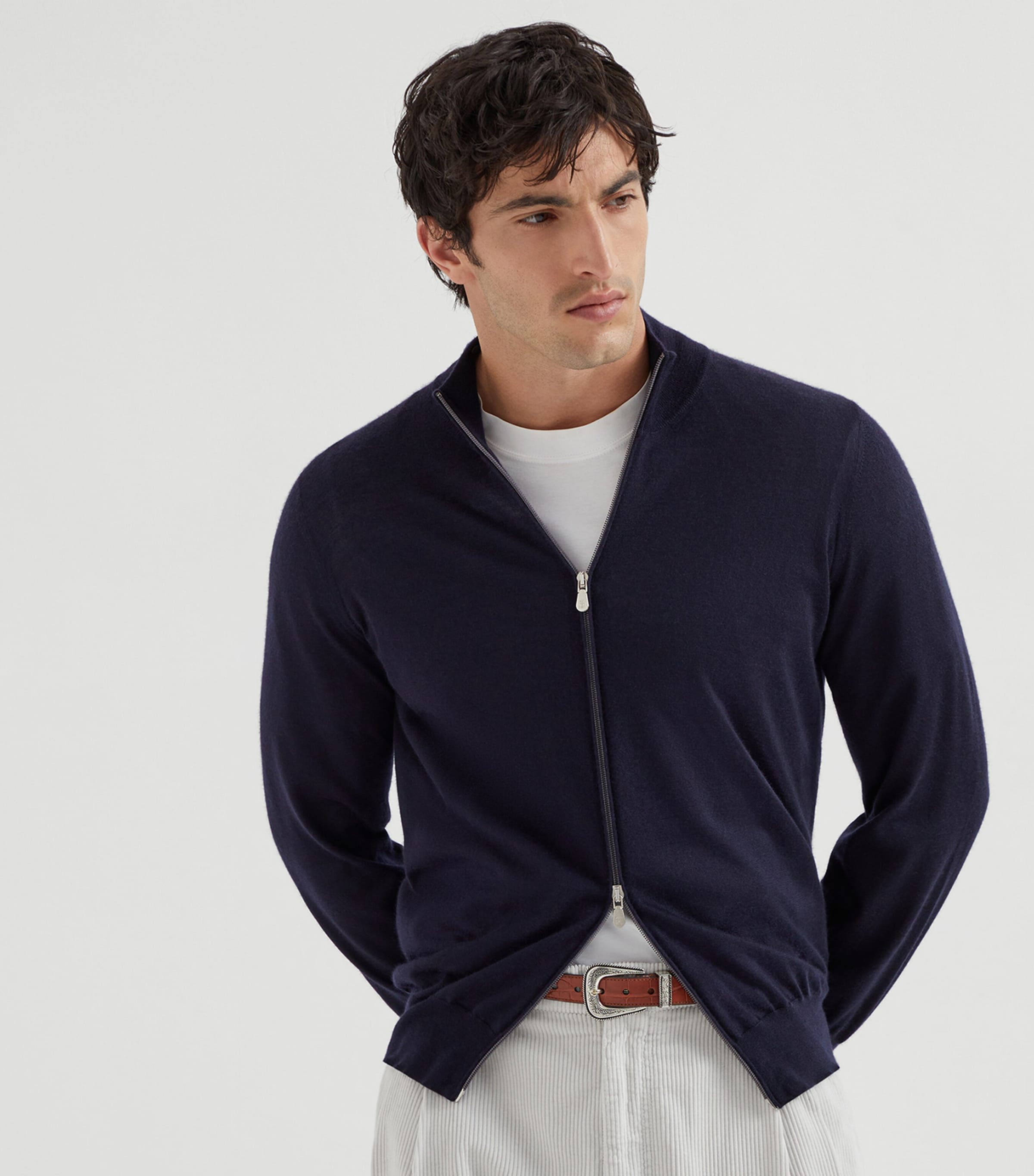 Cashmere-Silk Cardigan CW425 Image 2