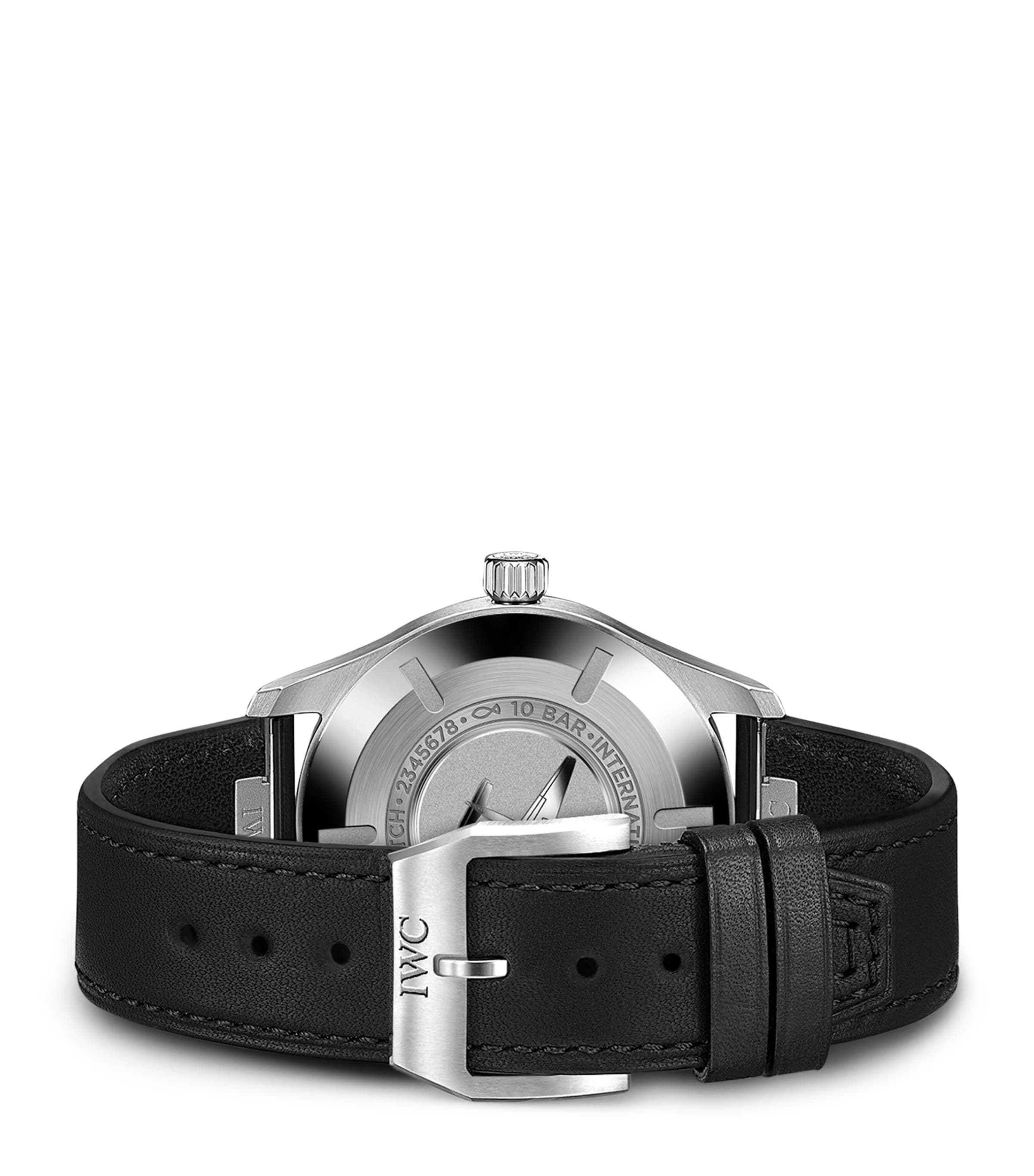 Stainless Steel Pilot XVIII Watch 40mm BLACK Image 2