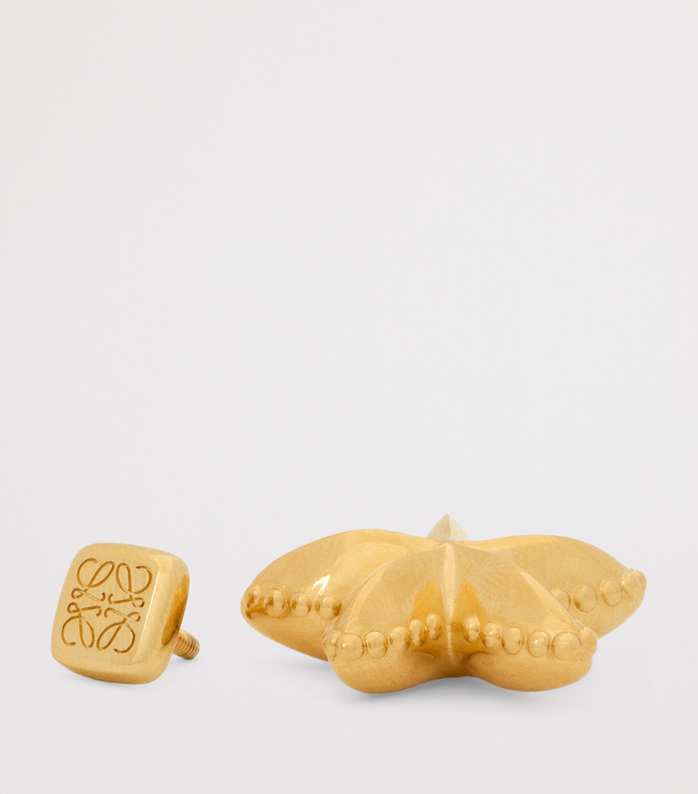 x Paula's Ibiza Metal Starfish Pin GOLD Image 3