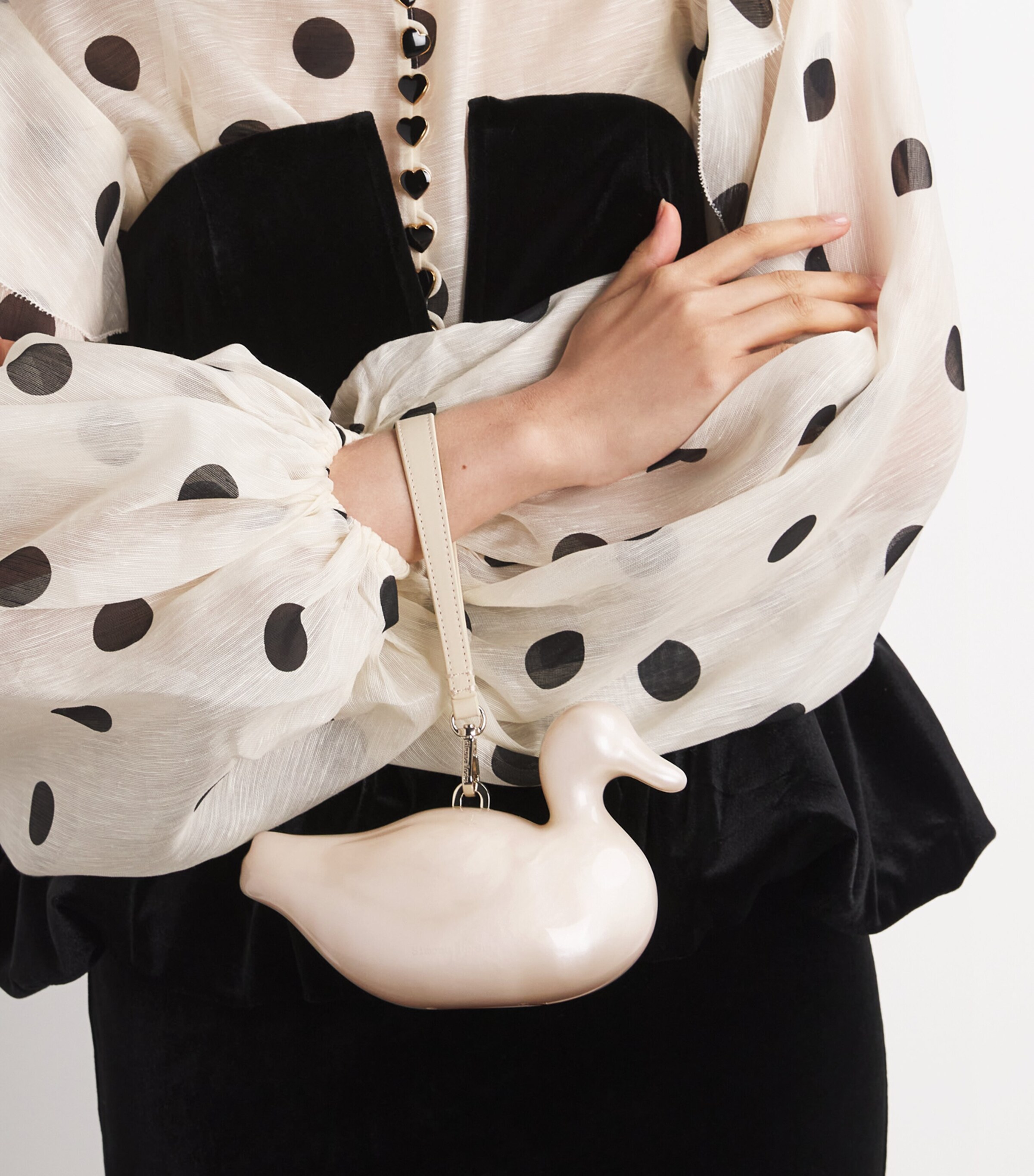 Simone Rocha Duck Clutch Bag | Harrods US