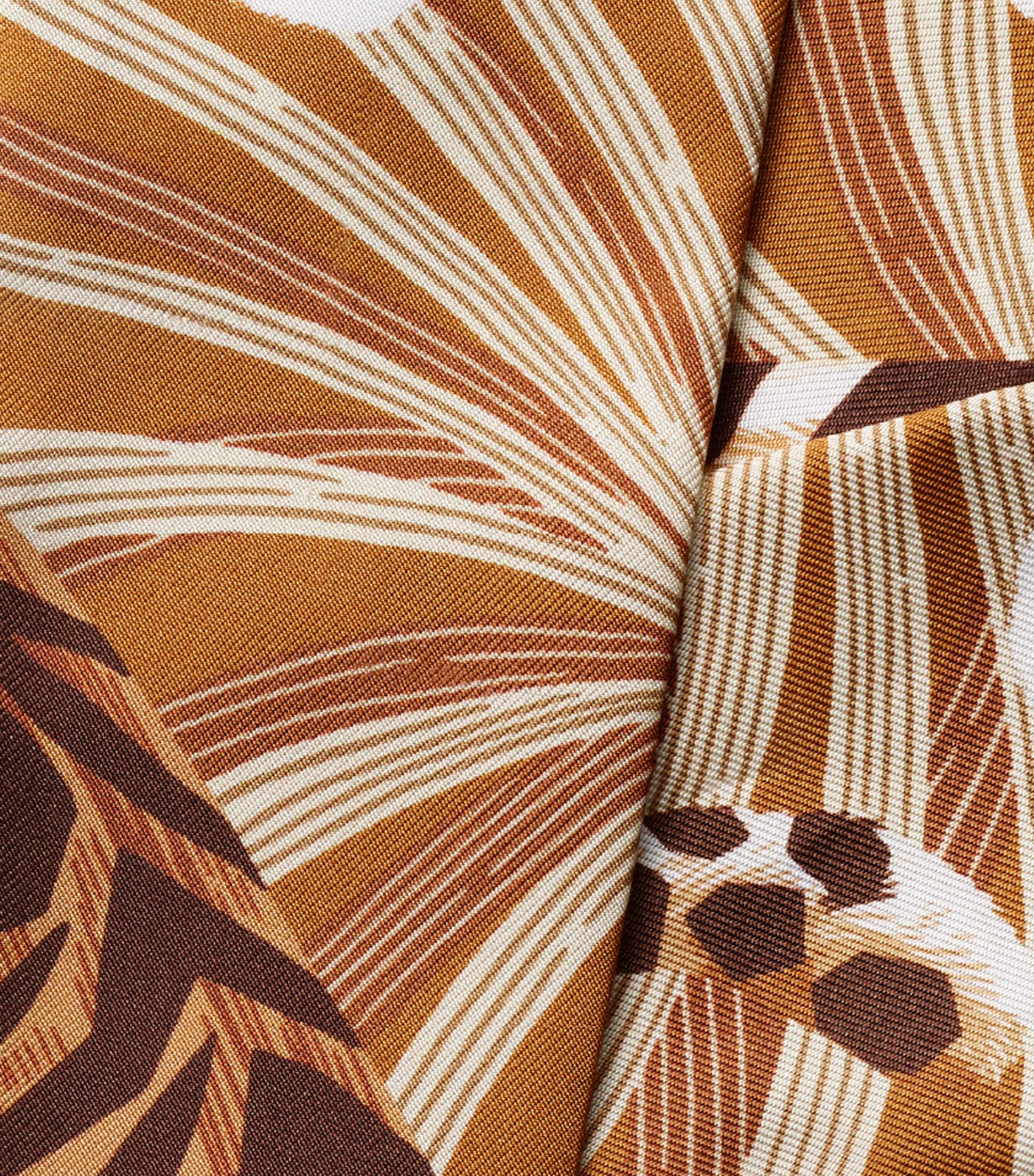 Cartier Silk Panthère and Tigre Scarf Neutral Image 3