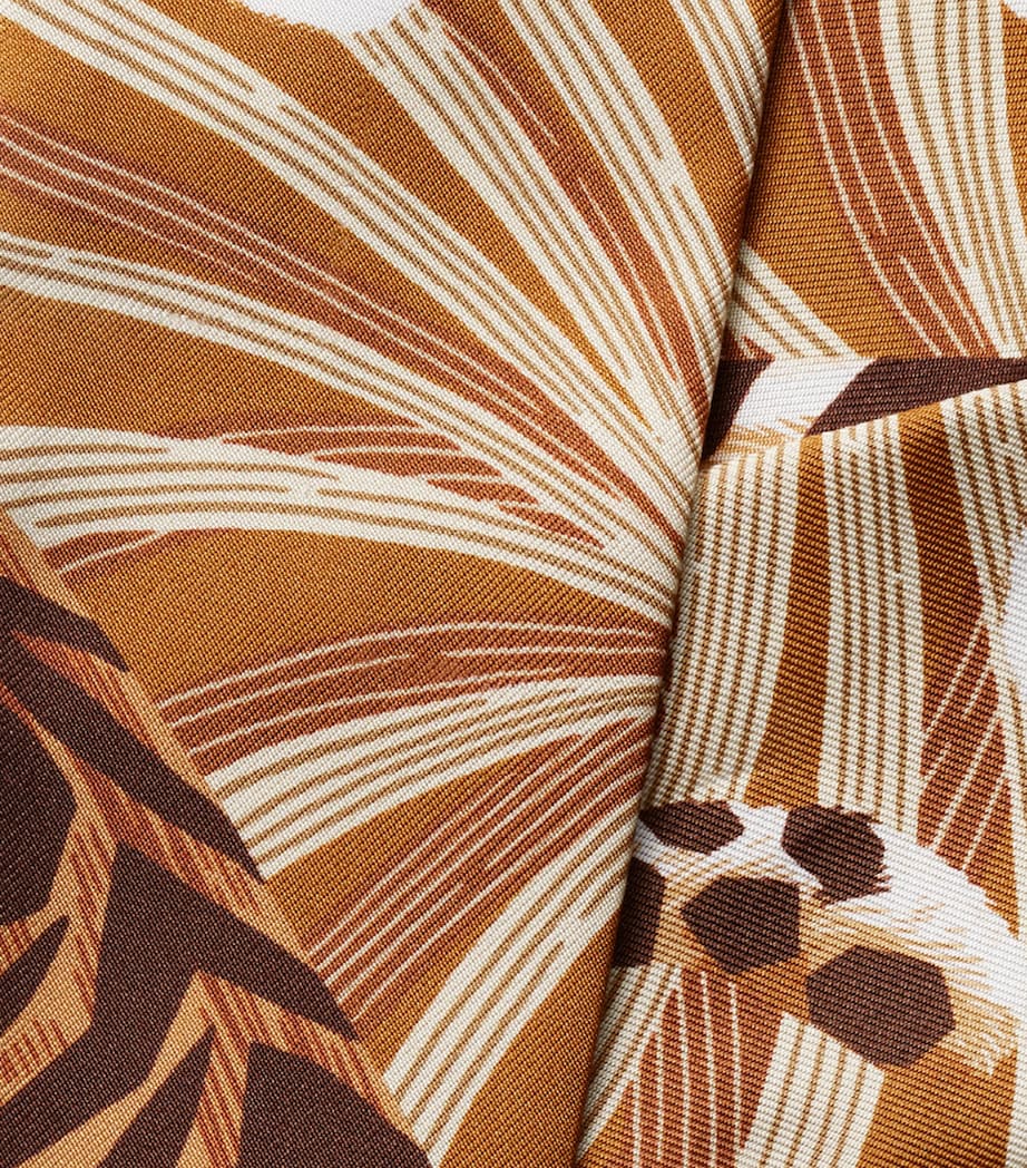 Cartier Silk Panthère and Tigre Scarf Neutral Image 3