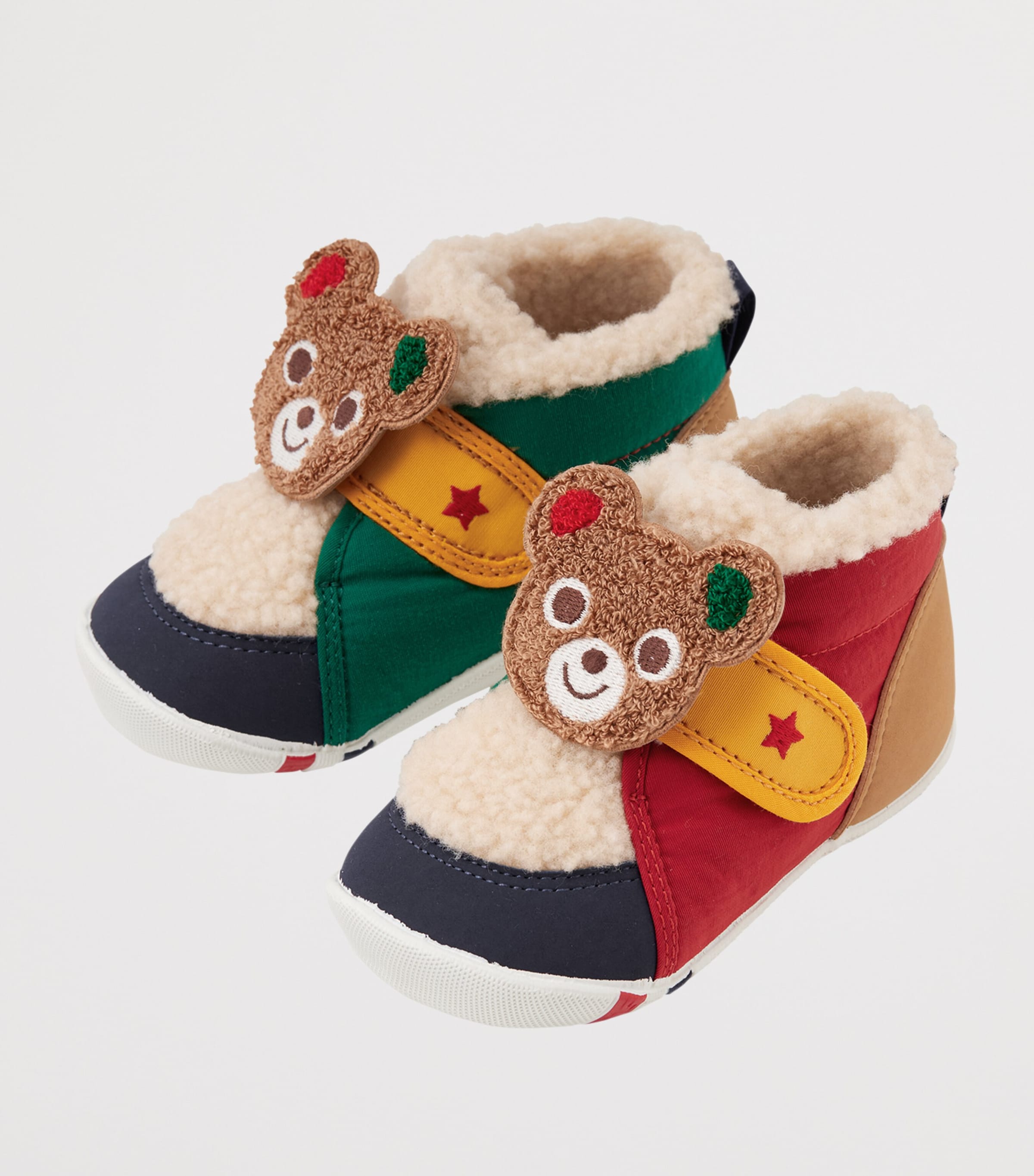 Miki House Fleece Appliqué Sneakers Image 2
