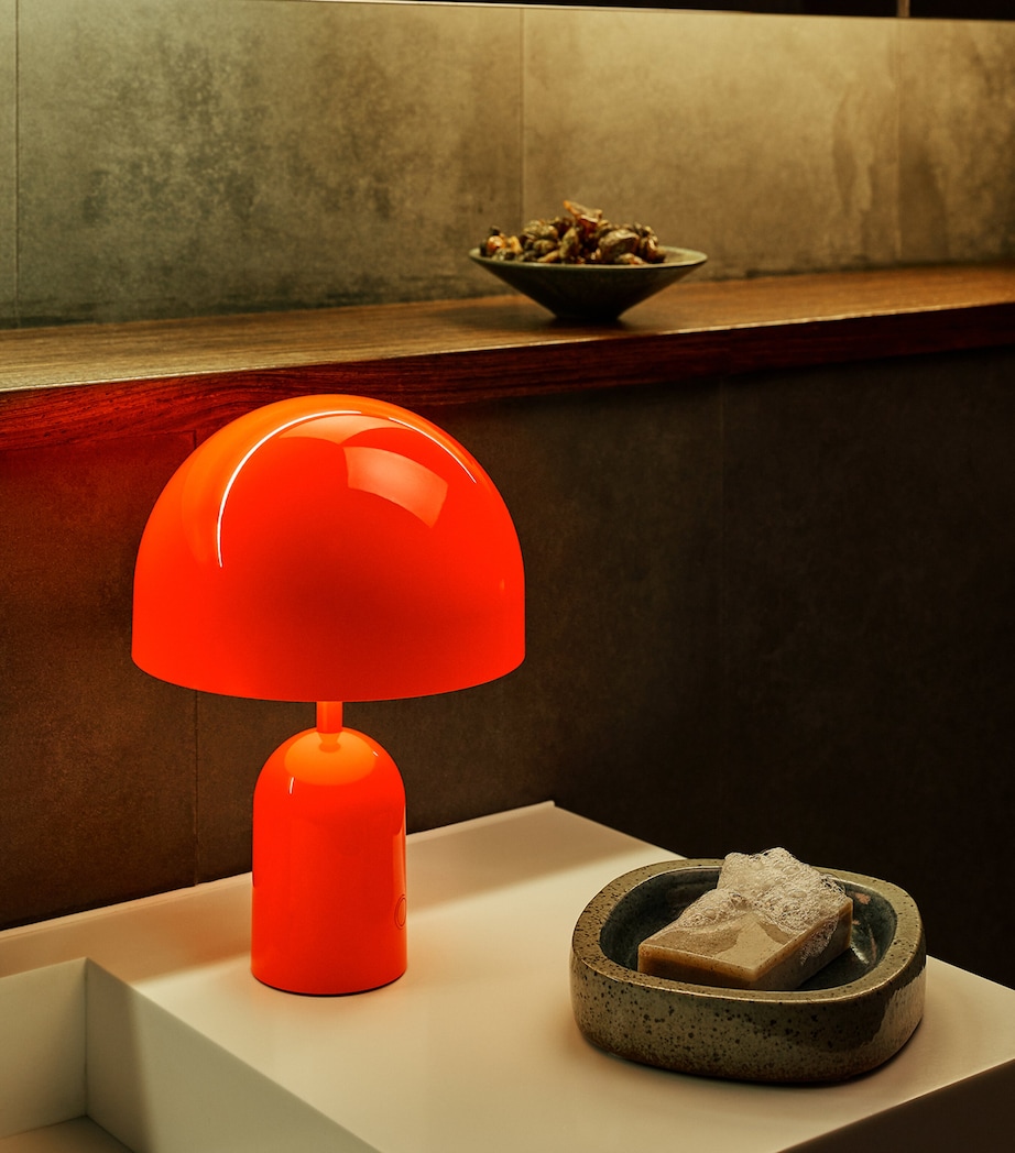 Portable Bell Table Lamp FLUORESCENT ORANGE Image 6