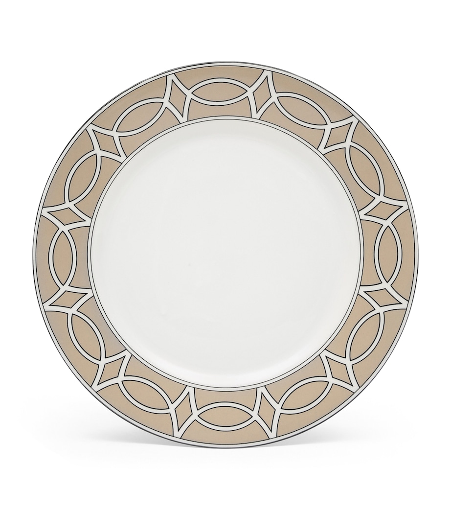 Set of 2 Loop Dessert Plates (21cm) TRUFFLE Image 1