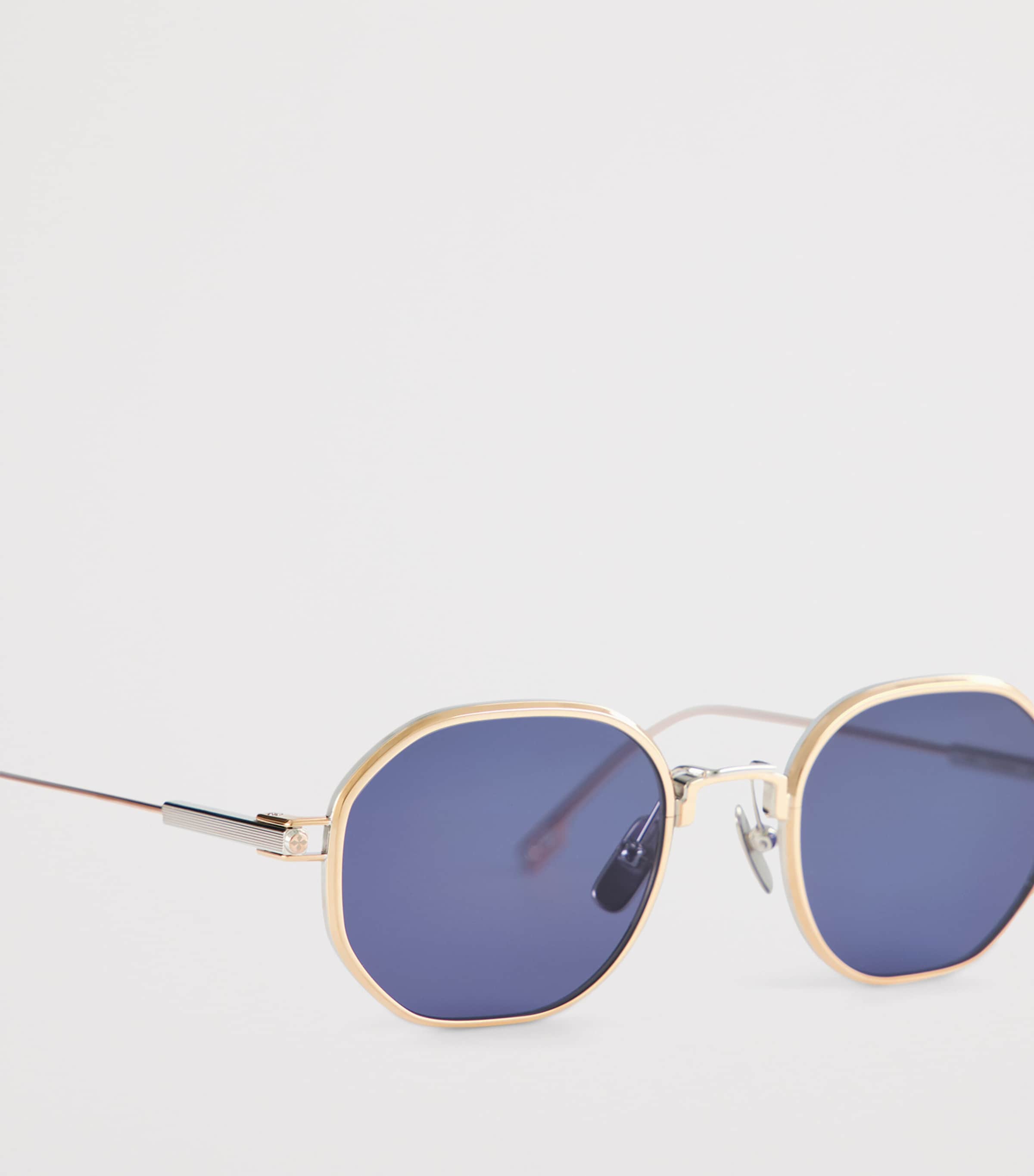 Sato Toliman Sunglasses Rose Gold Image 4