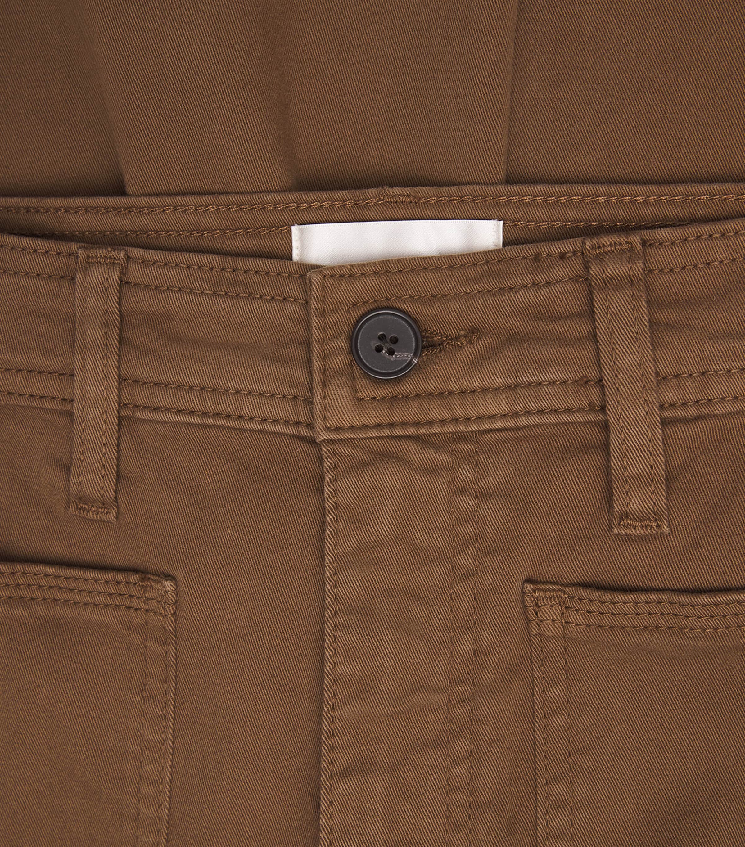 FRAME Womens Cotton-Blend Harbour Palazzo Trousers Ledger Image 6